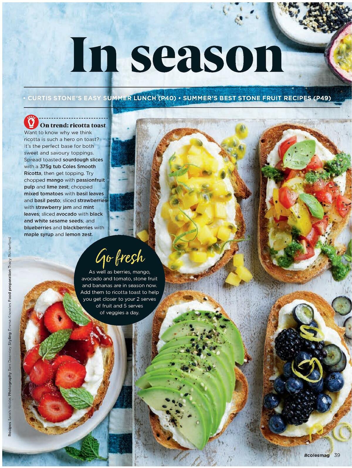 Coles Magazine January Catalogues from 1 January