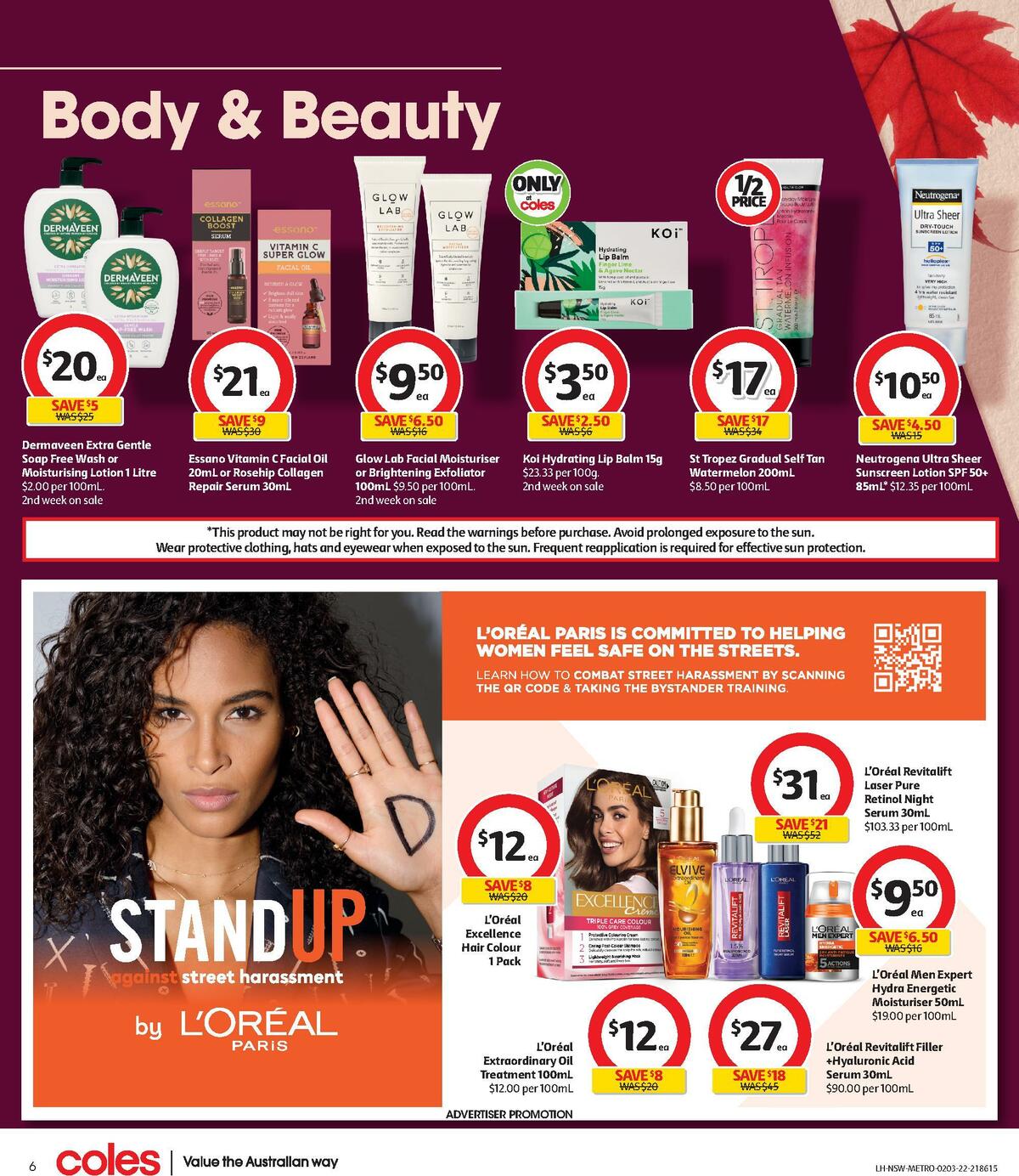 Coles Health & Beauty Catalogues from 2 March