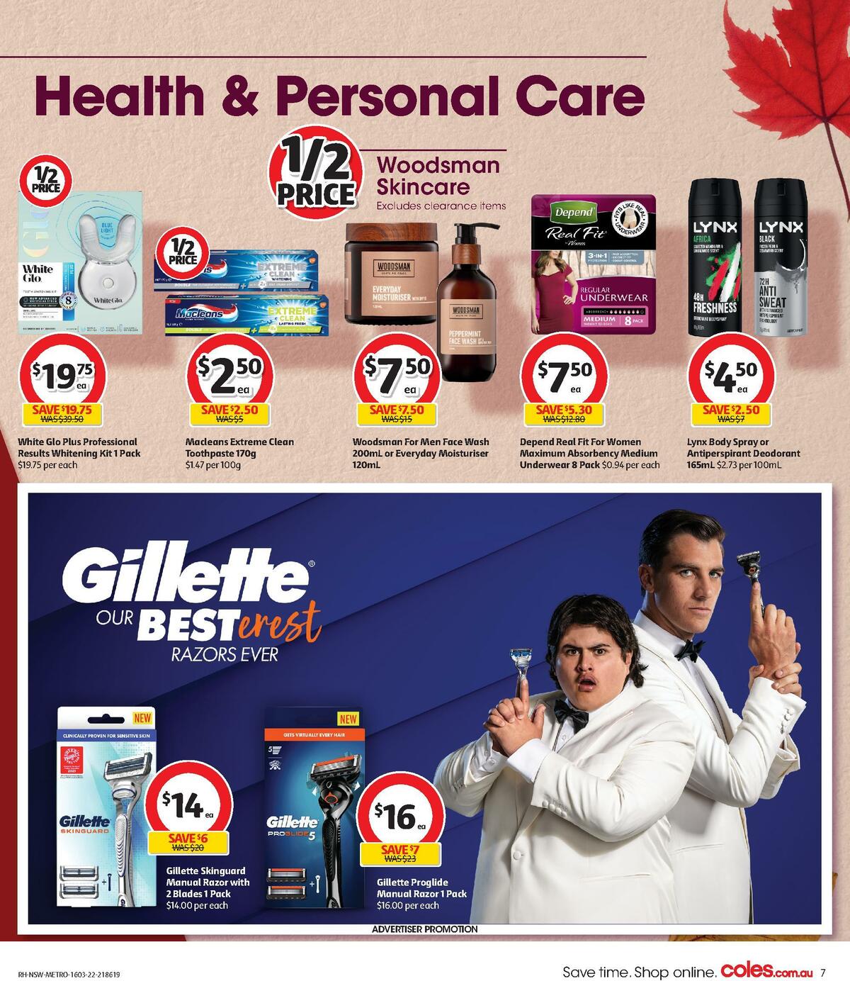 Coles Health & Beauty Catalogues from 16 March