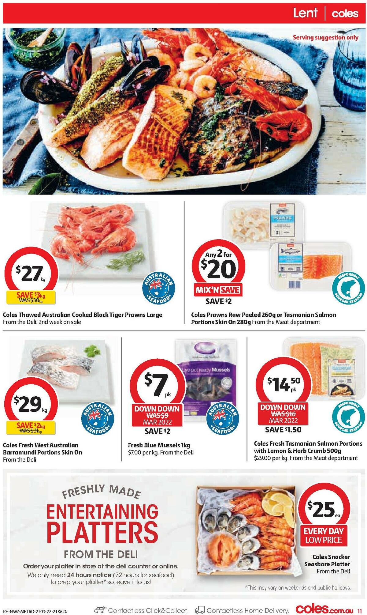 Coles Catalogues from 23 March