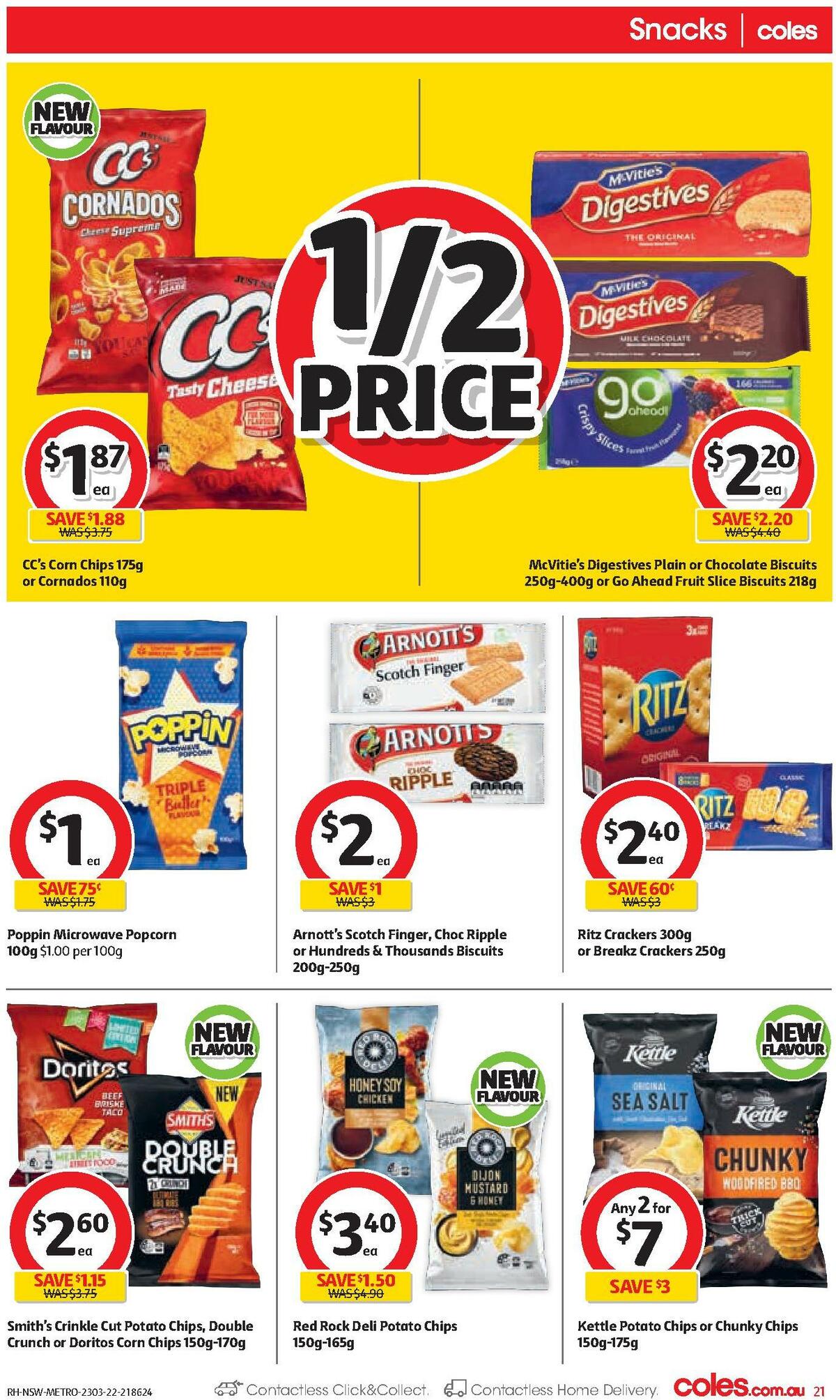 Coles Catalogues from 23 March