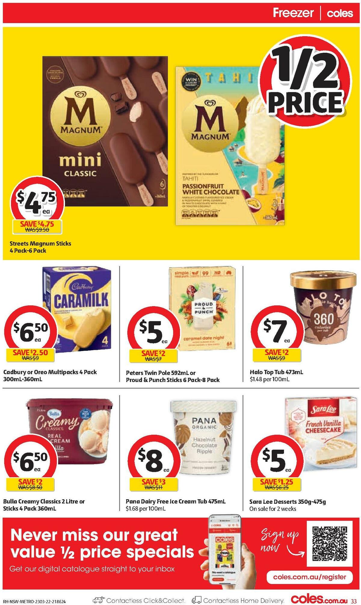 Coles Catalogues from 23 March