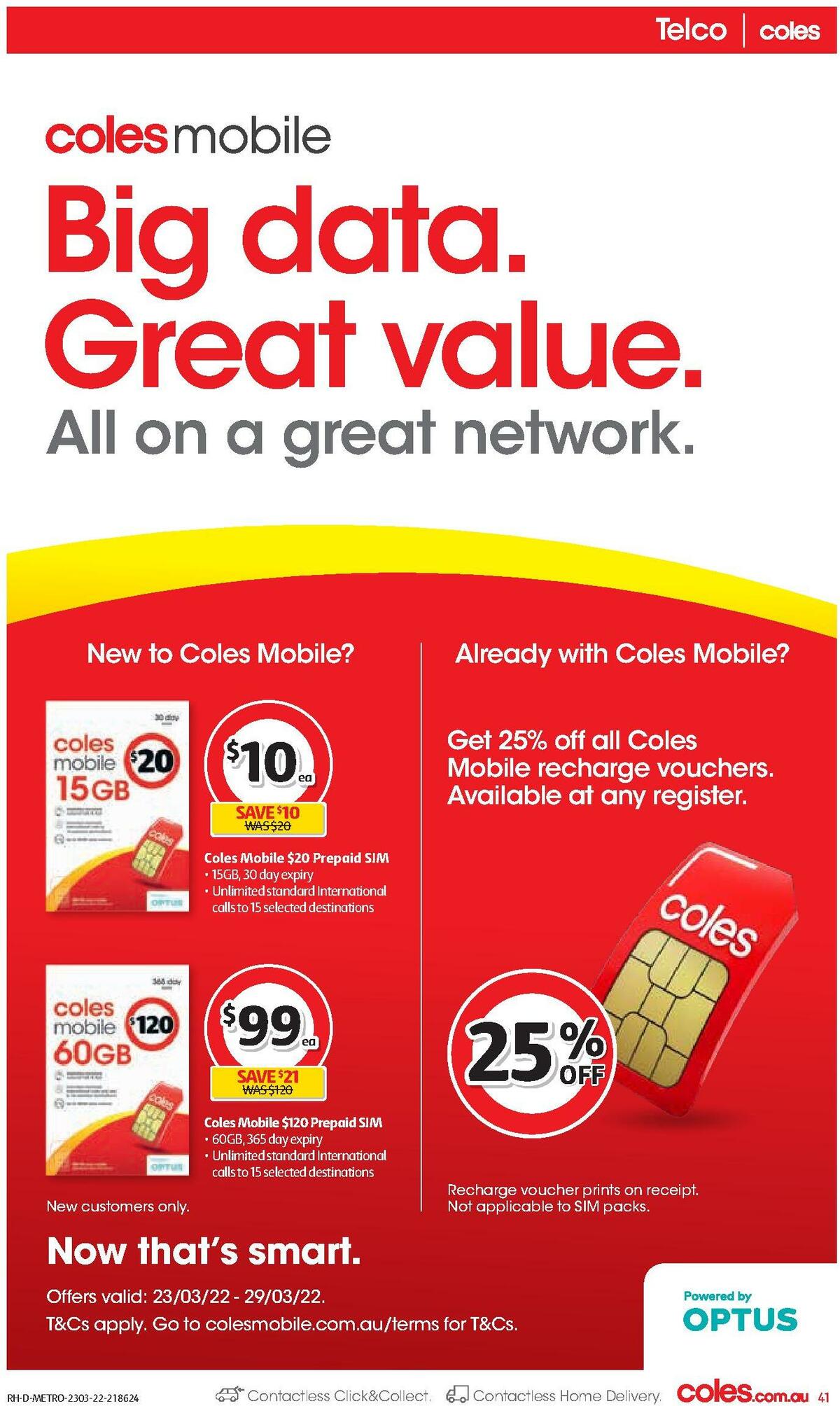 Coles Catalogues from 23 March