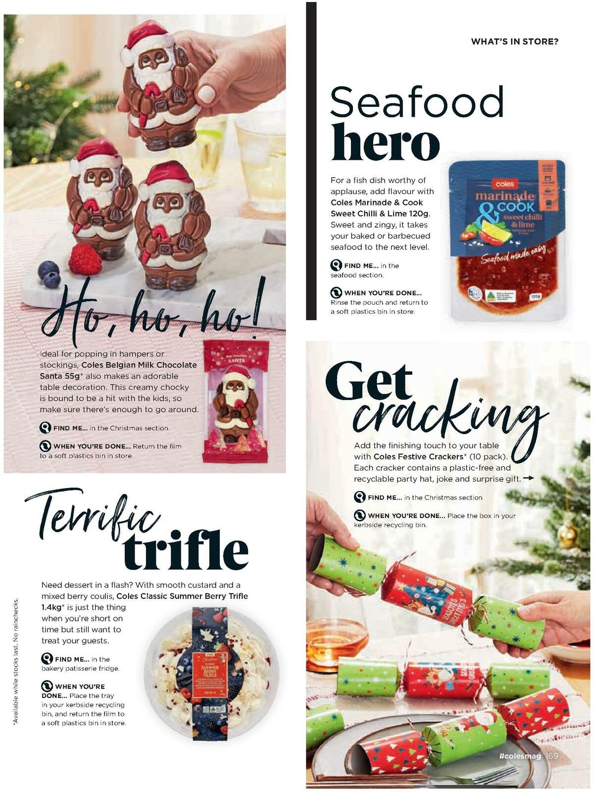 Coles Magazine December Catalogues from 1 December