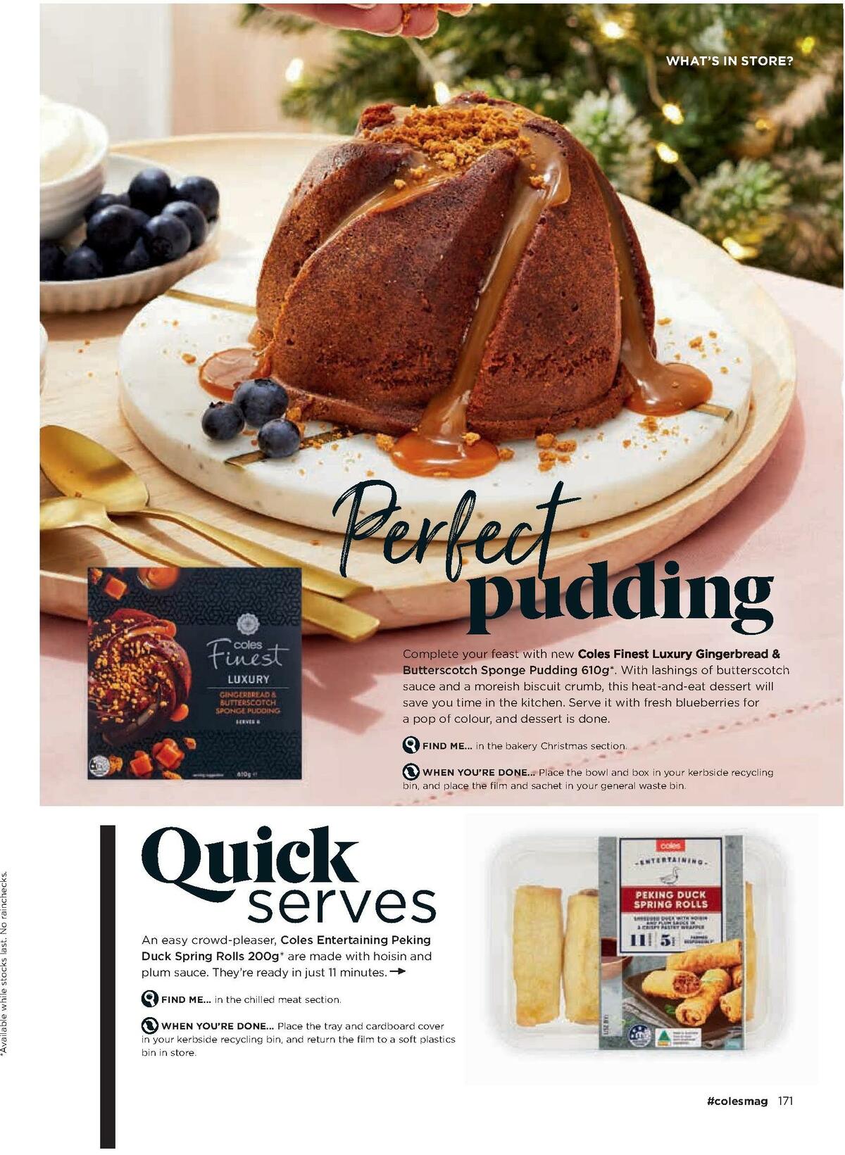 Coles Magazine December Catalogues from 1 December