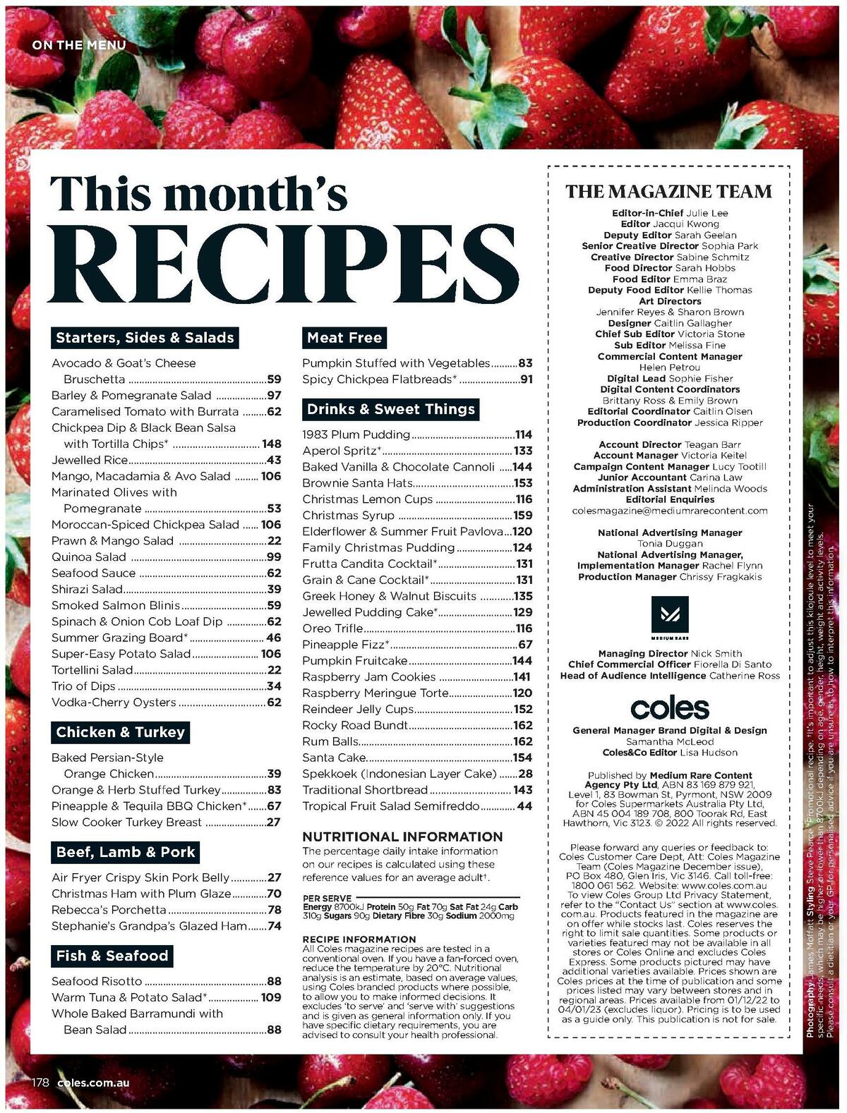 Coles Magazine December Catalogues from 1 December