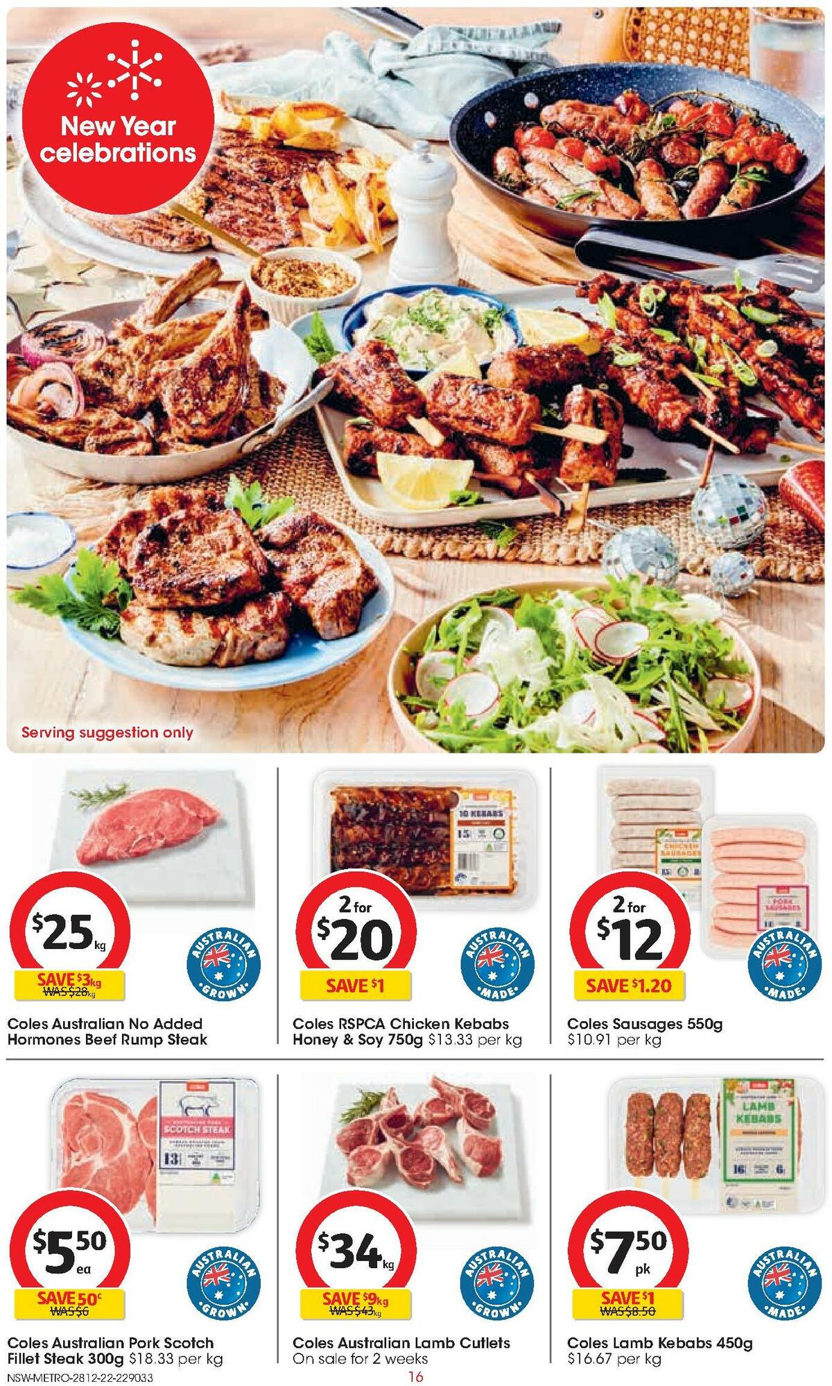 Coles Catalogues from 28 December