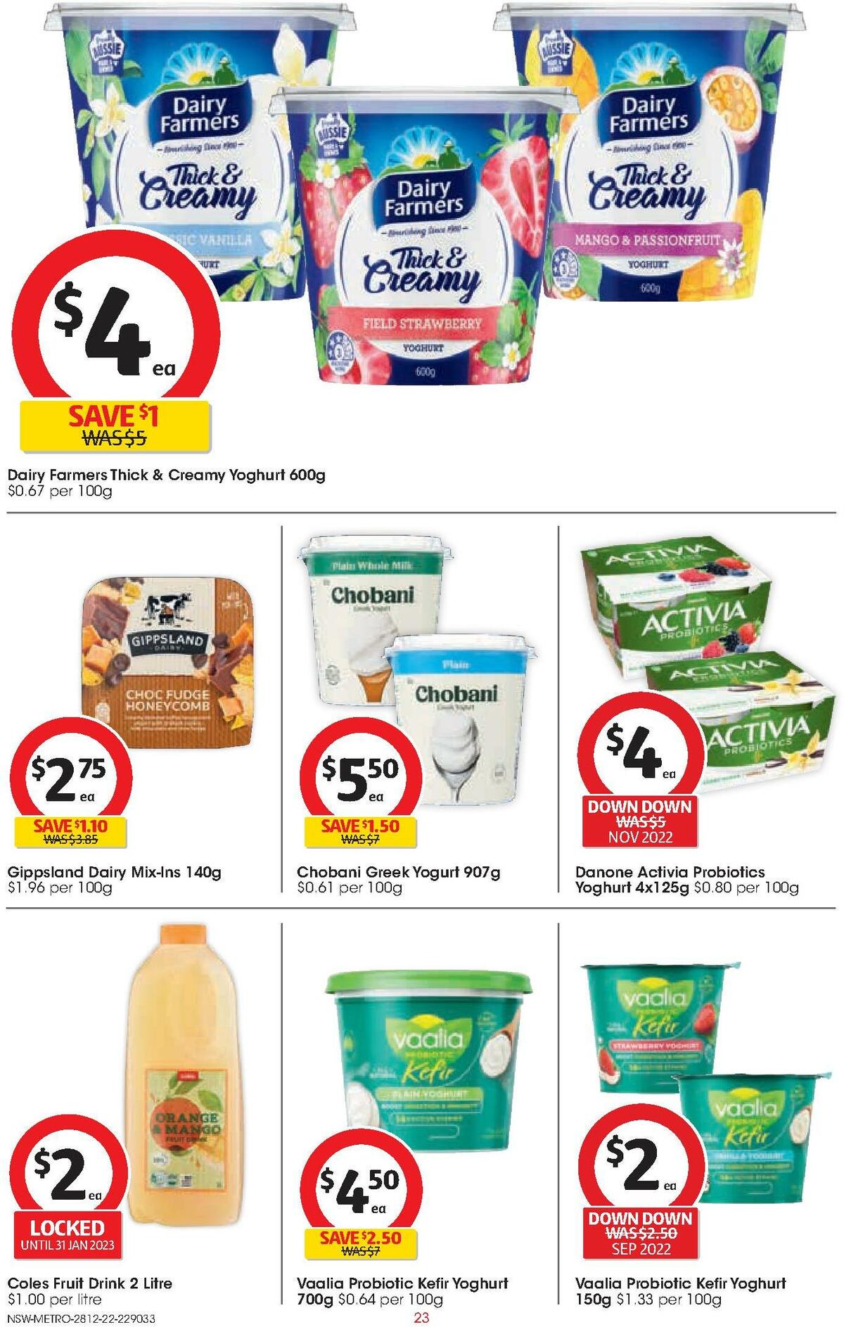 Coles Catalogues from 28 December