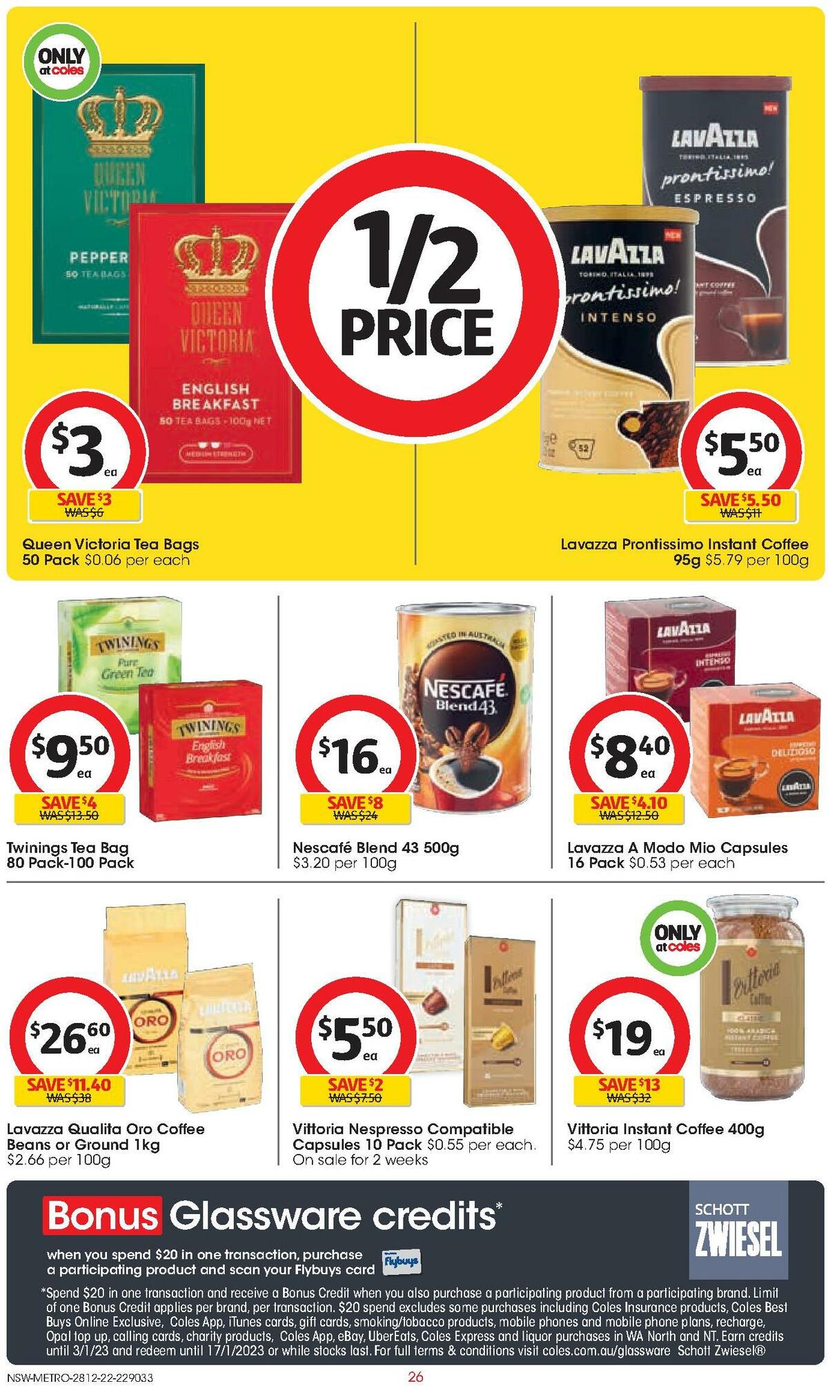 Coles Catalogues from 28 December