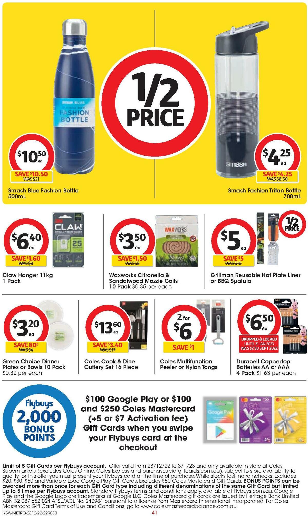 Coles Catalogues from 28 December