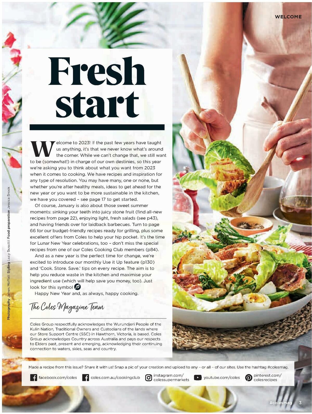 Coles Magazine January Catalogues from 1 January