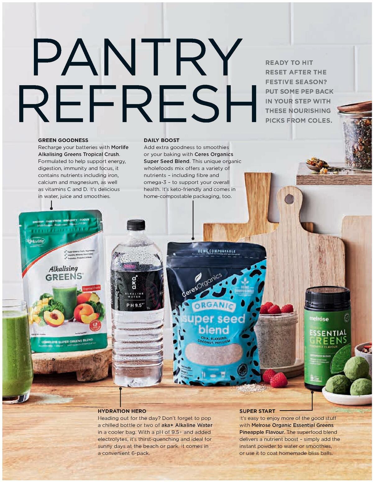 Coles Magazine January Catalogues from 1 January