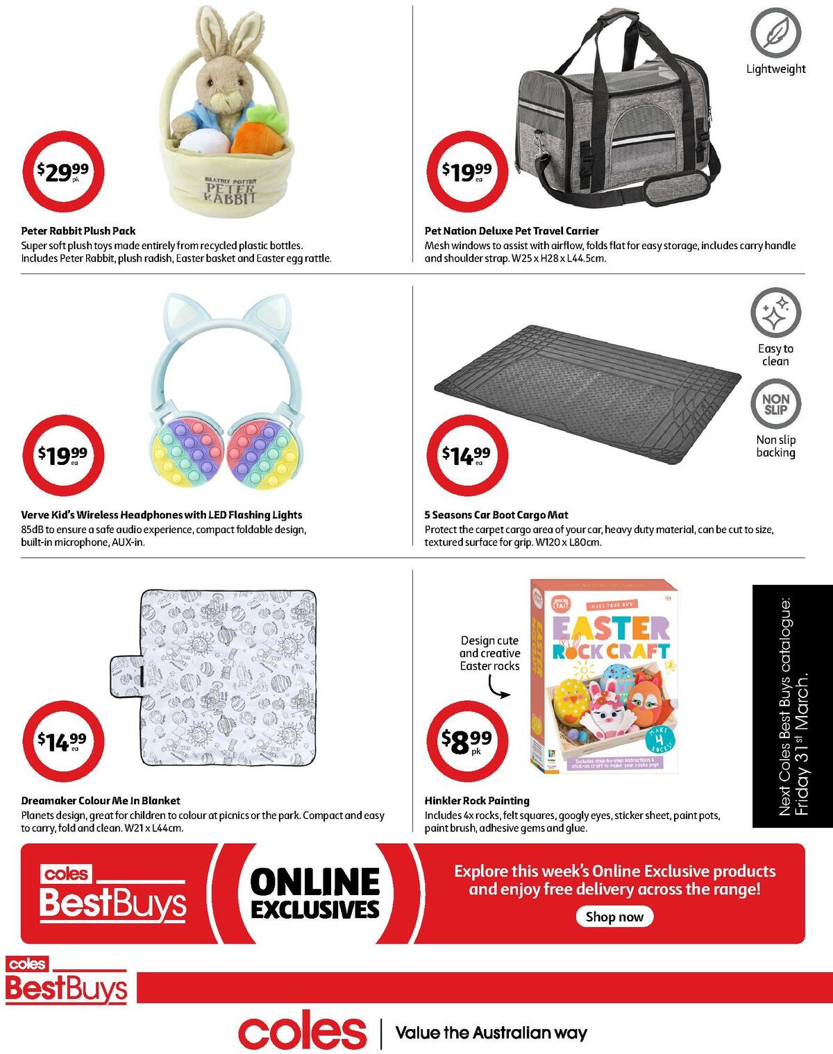 Coles Best Buys - Easter Baking Catalogues from 24 March