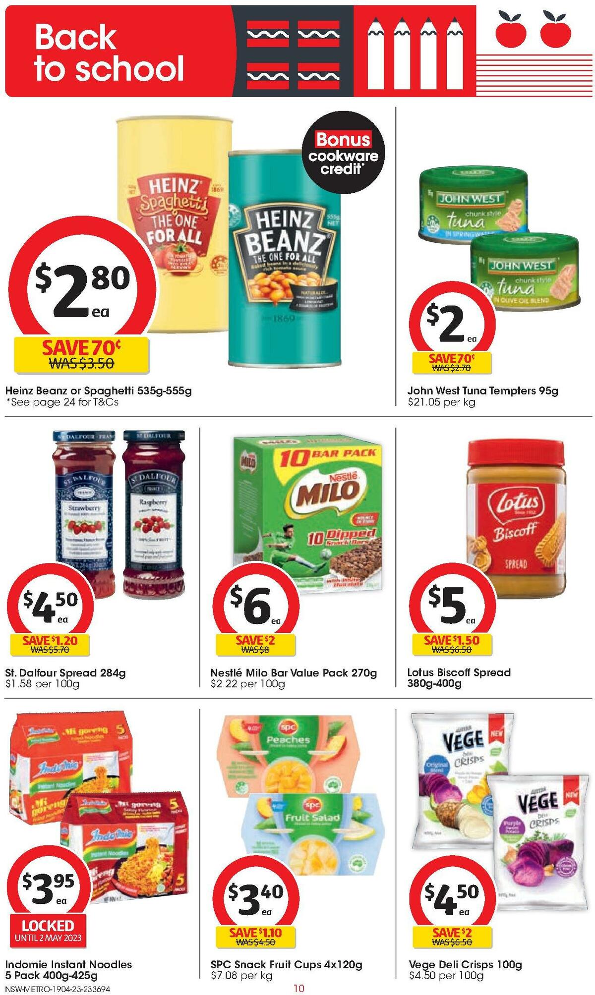 Coles Catalogues from 19 April