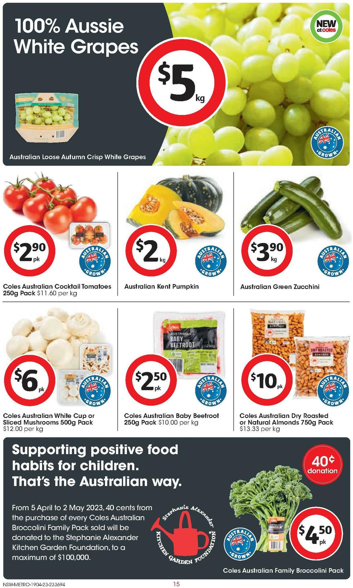 Coles Catalogues from 19 April