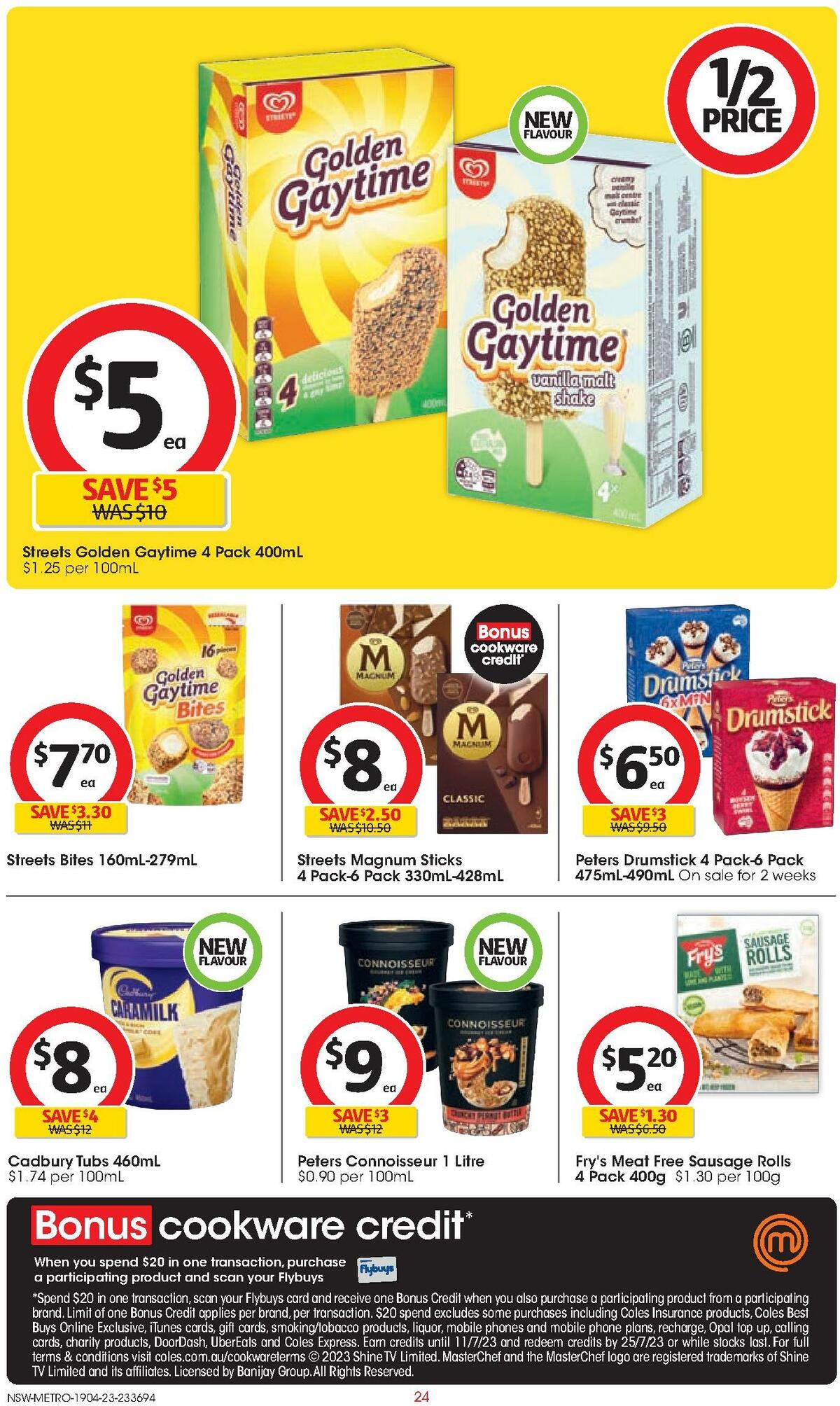 Coles Catalogues from 19 April