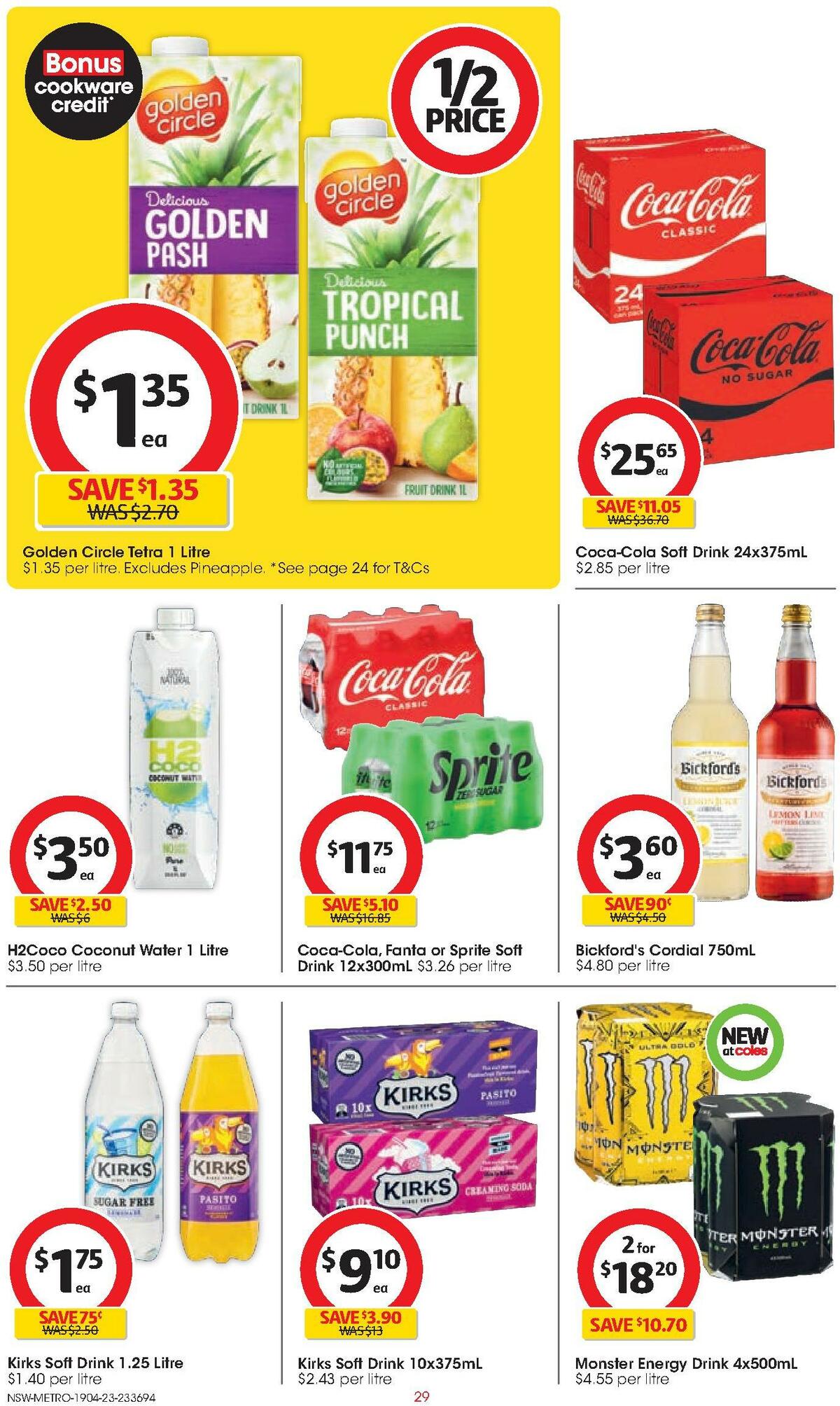 Coles Catalogues from 19 April