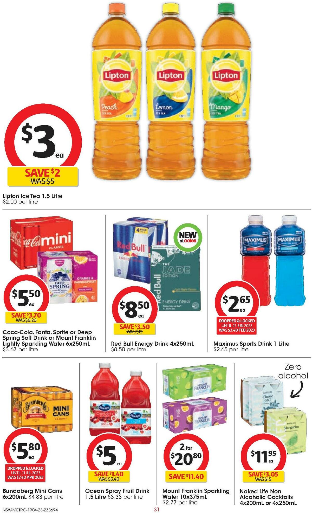 Coles Catalogues from 19 April