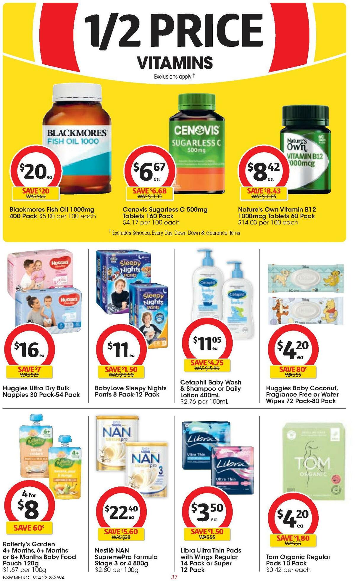 Coles Catalogues from 19 April