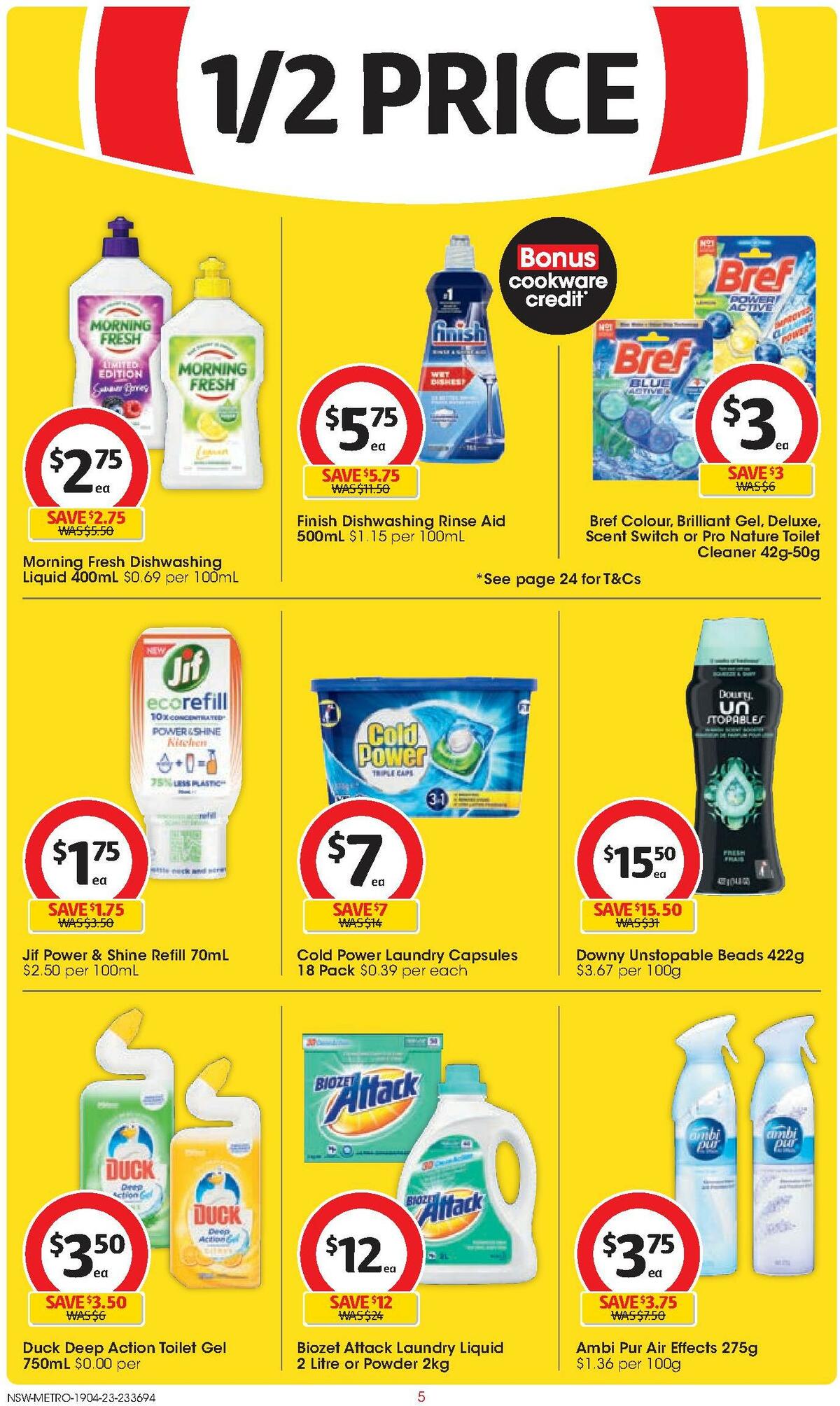 Coles Catalogues from 19 April