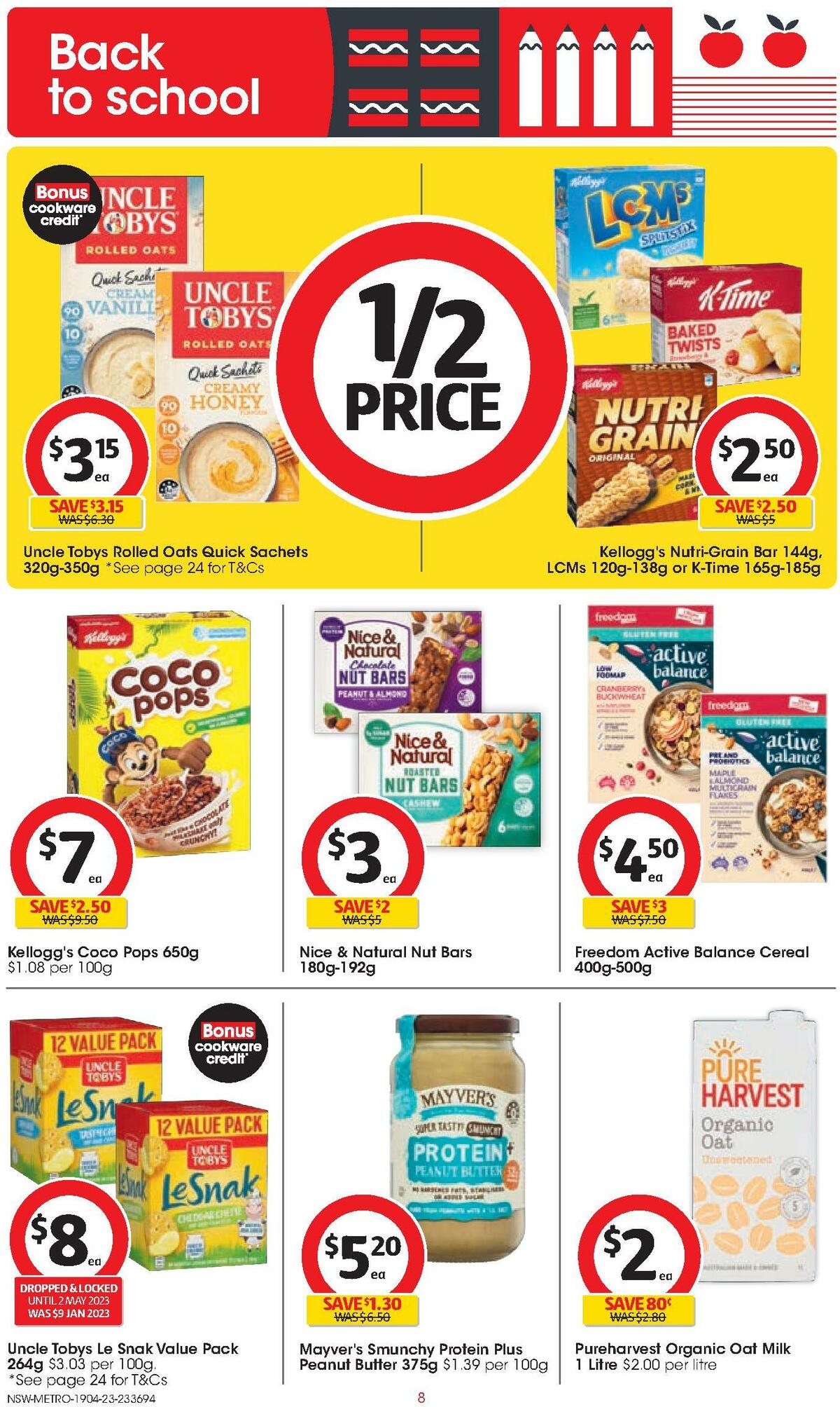 Coles Catalogues from 19 April