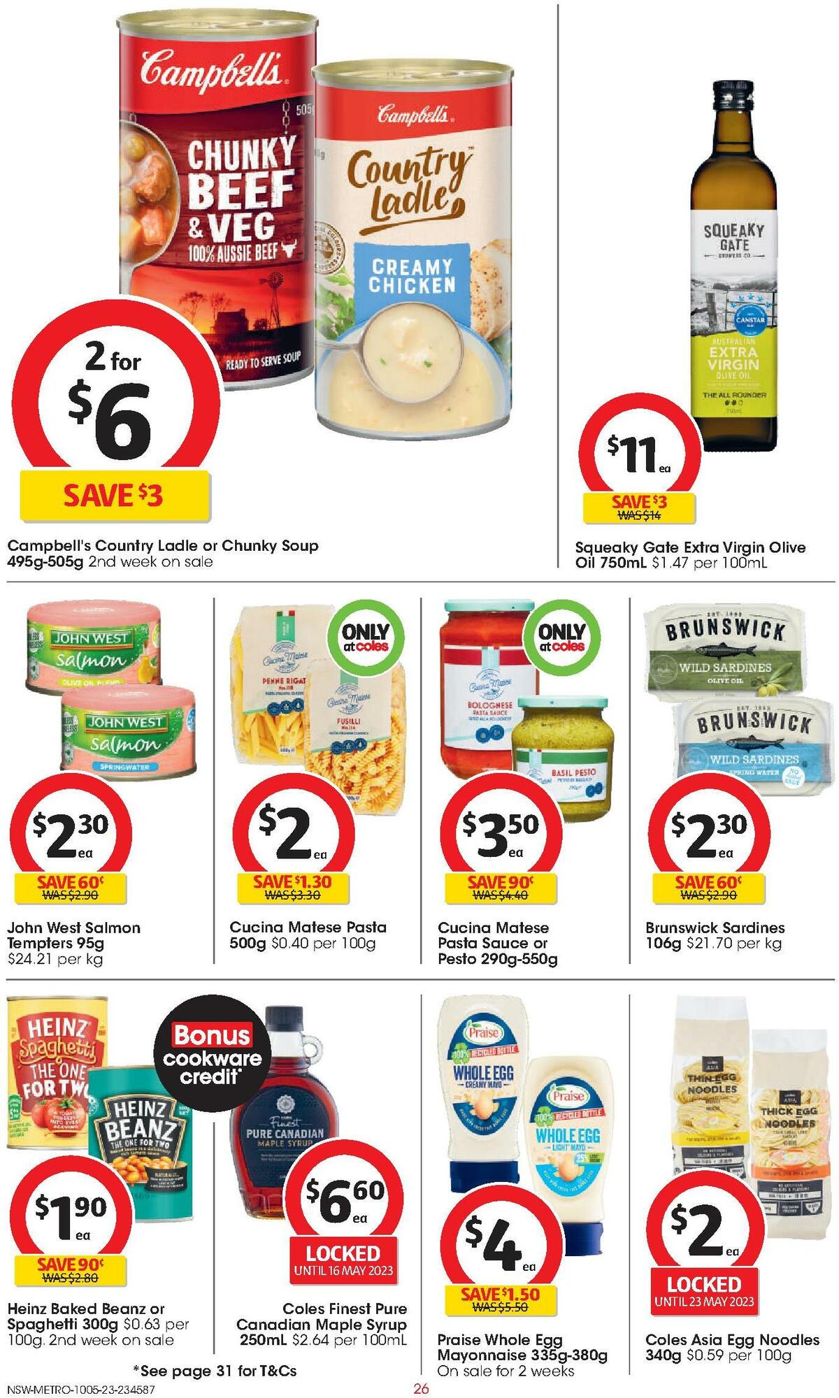 Coles Catalogues from 10 May