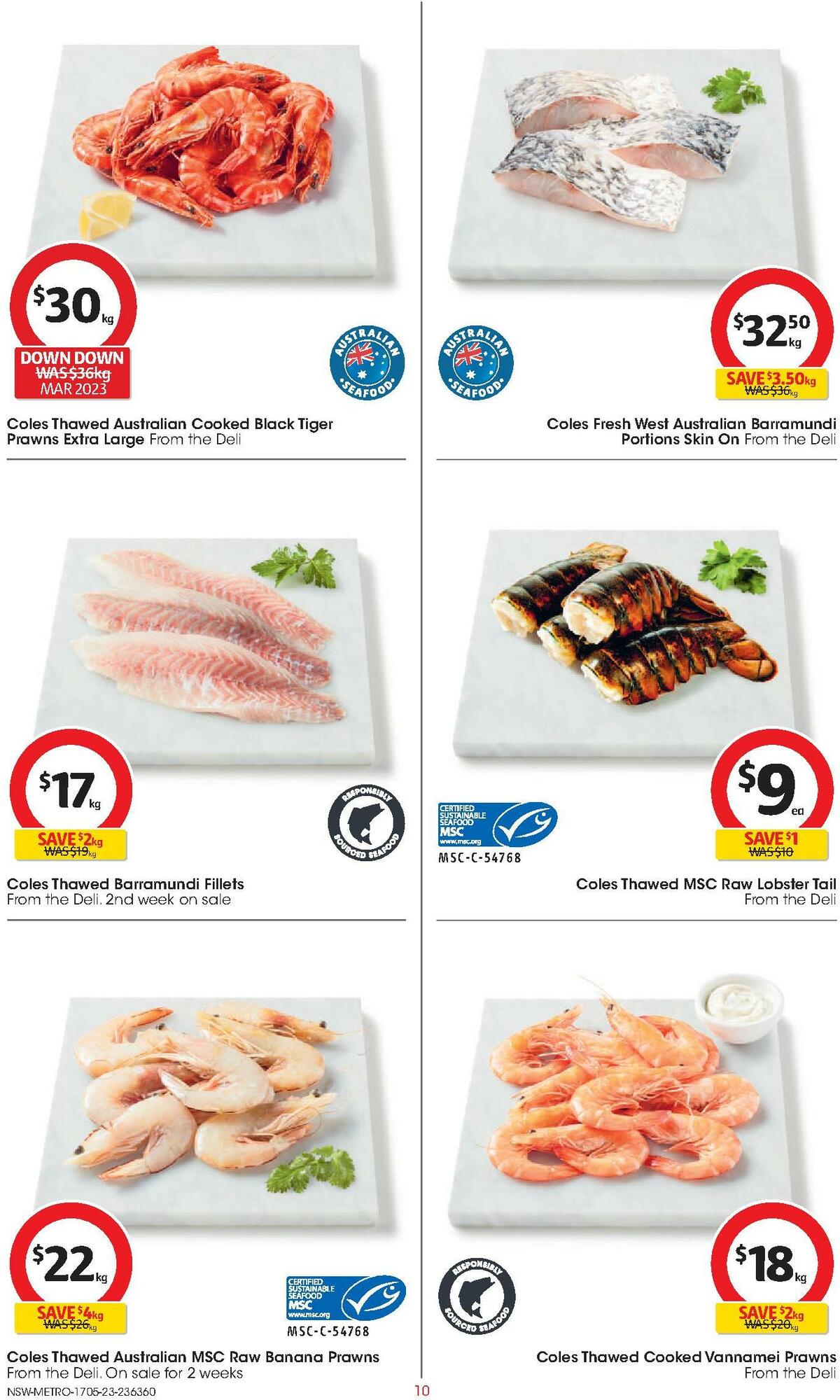 Coles Catalogues from 17 May