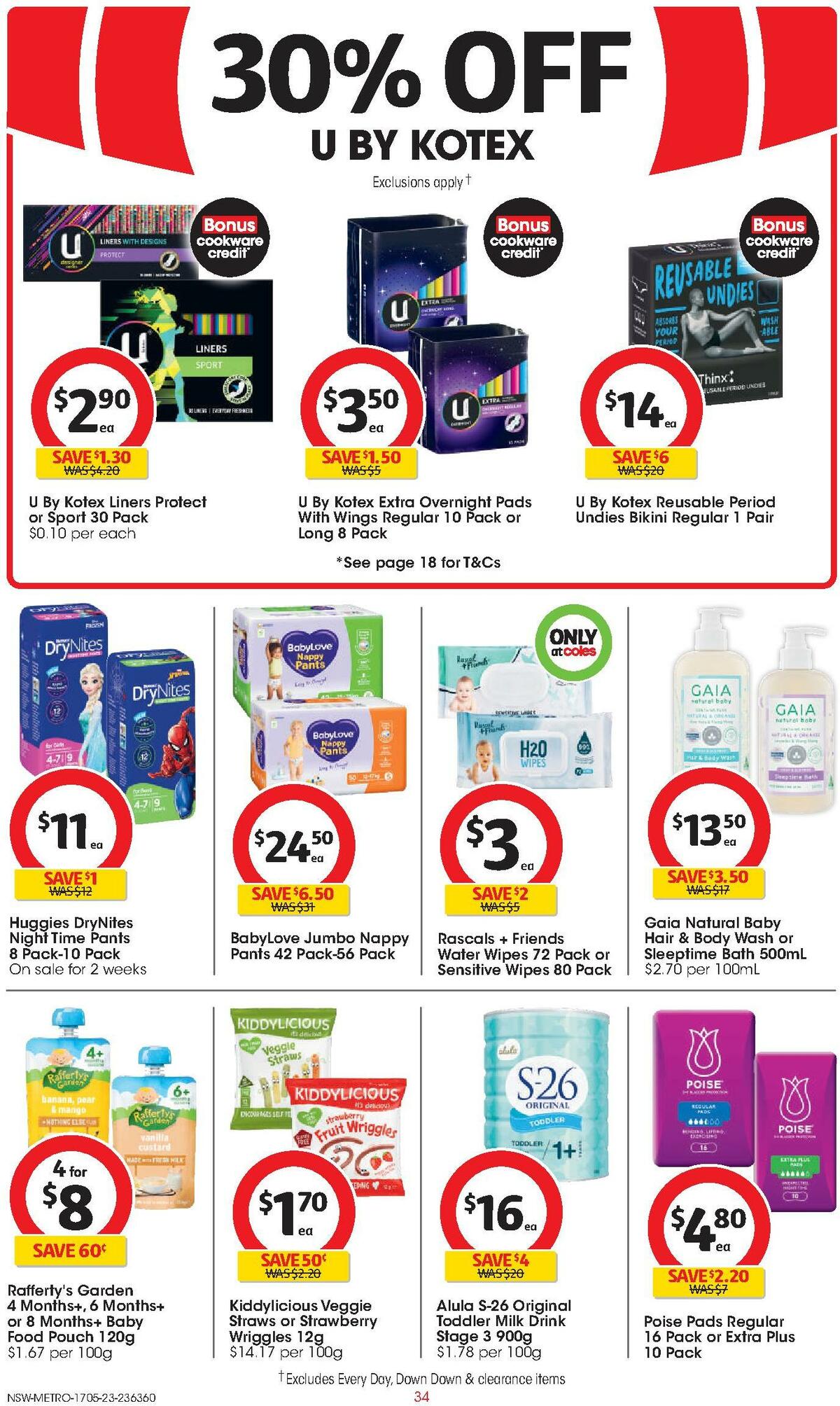 Coles Catalogues from 17 May