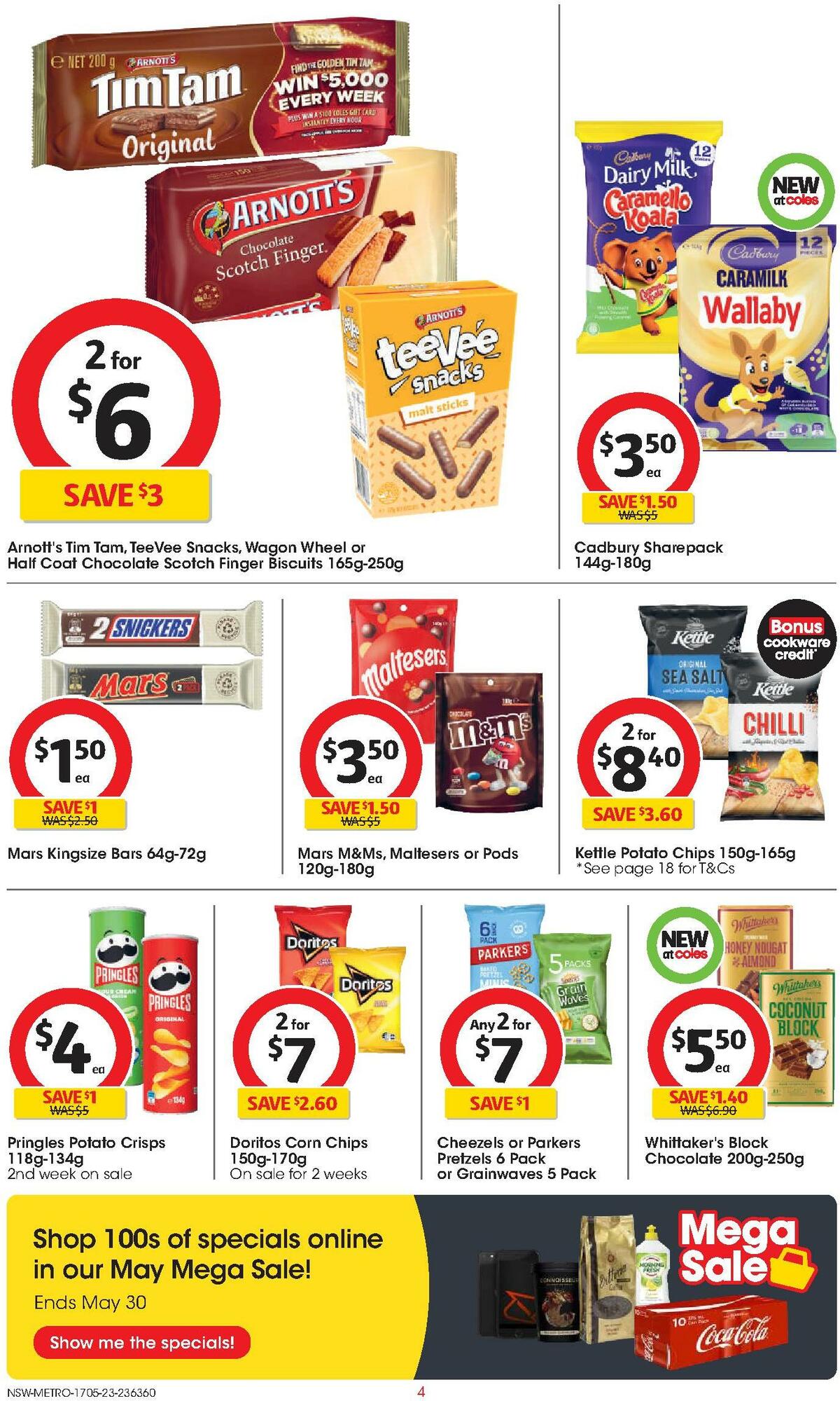 Coles Catalogues from 17 May