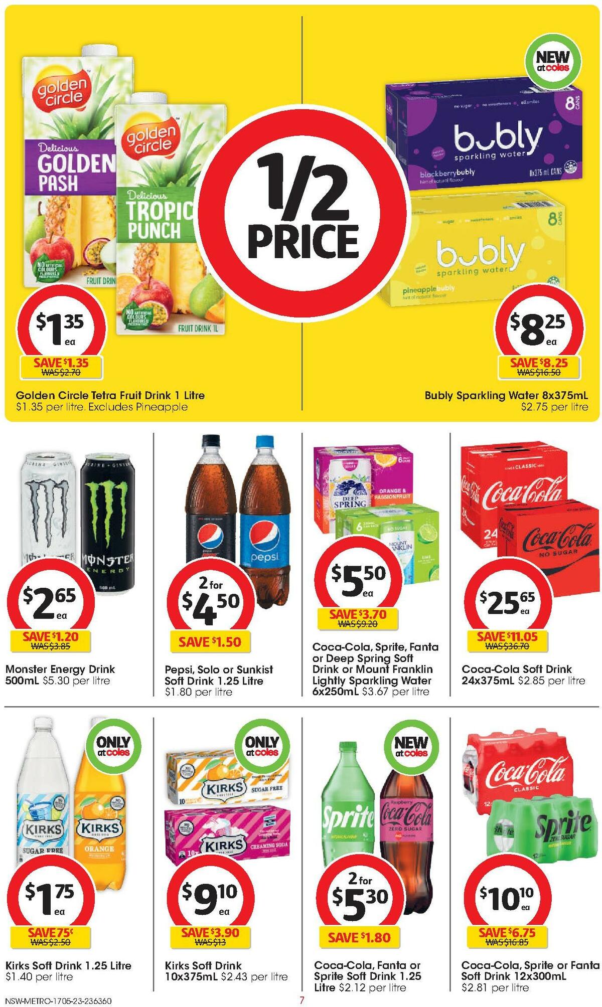 Coles Catalogues from 17 May