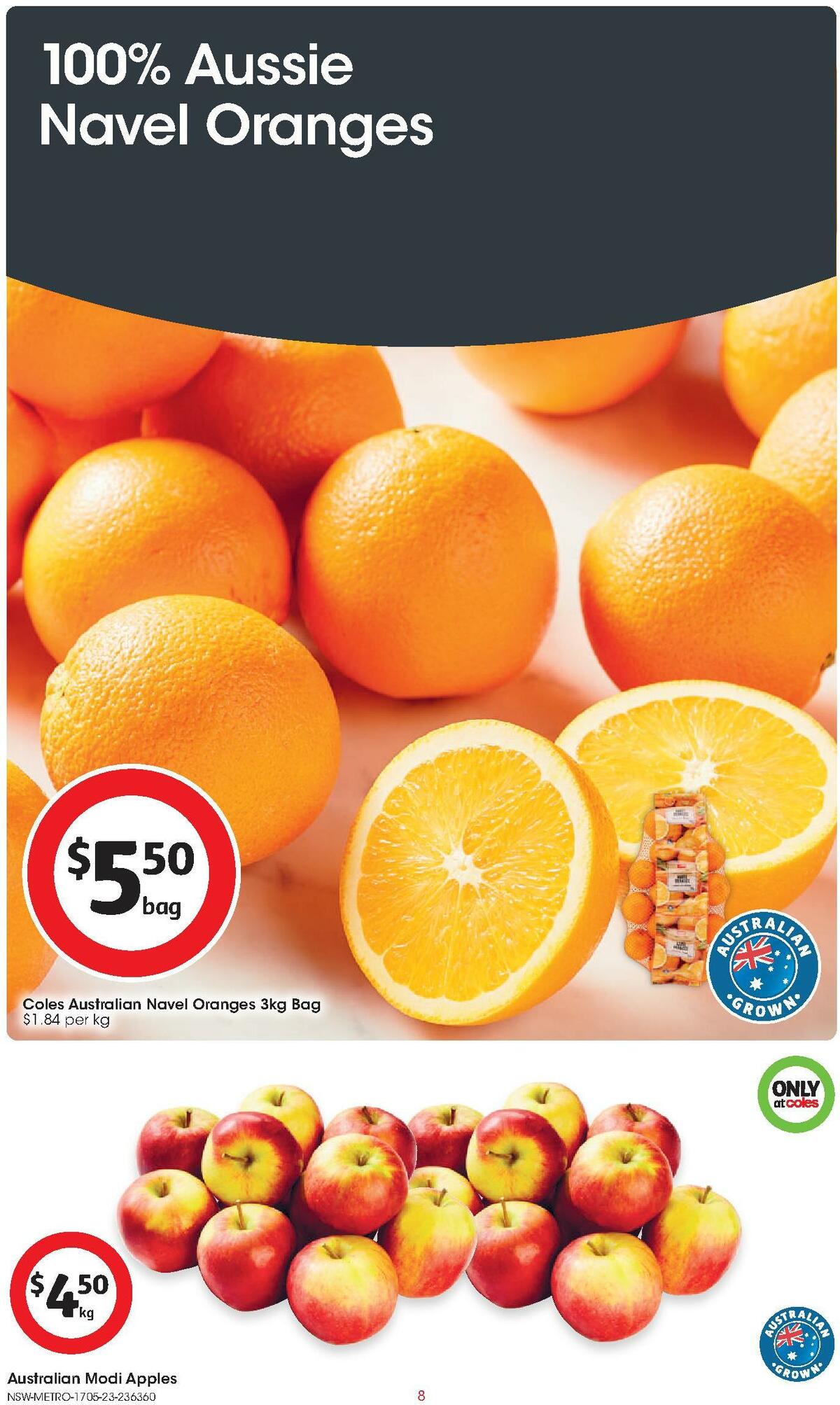 Coles Catalogues from 17 May