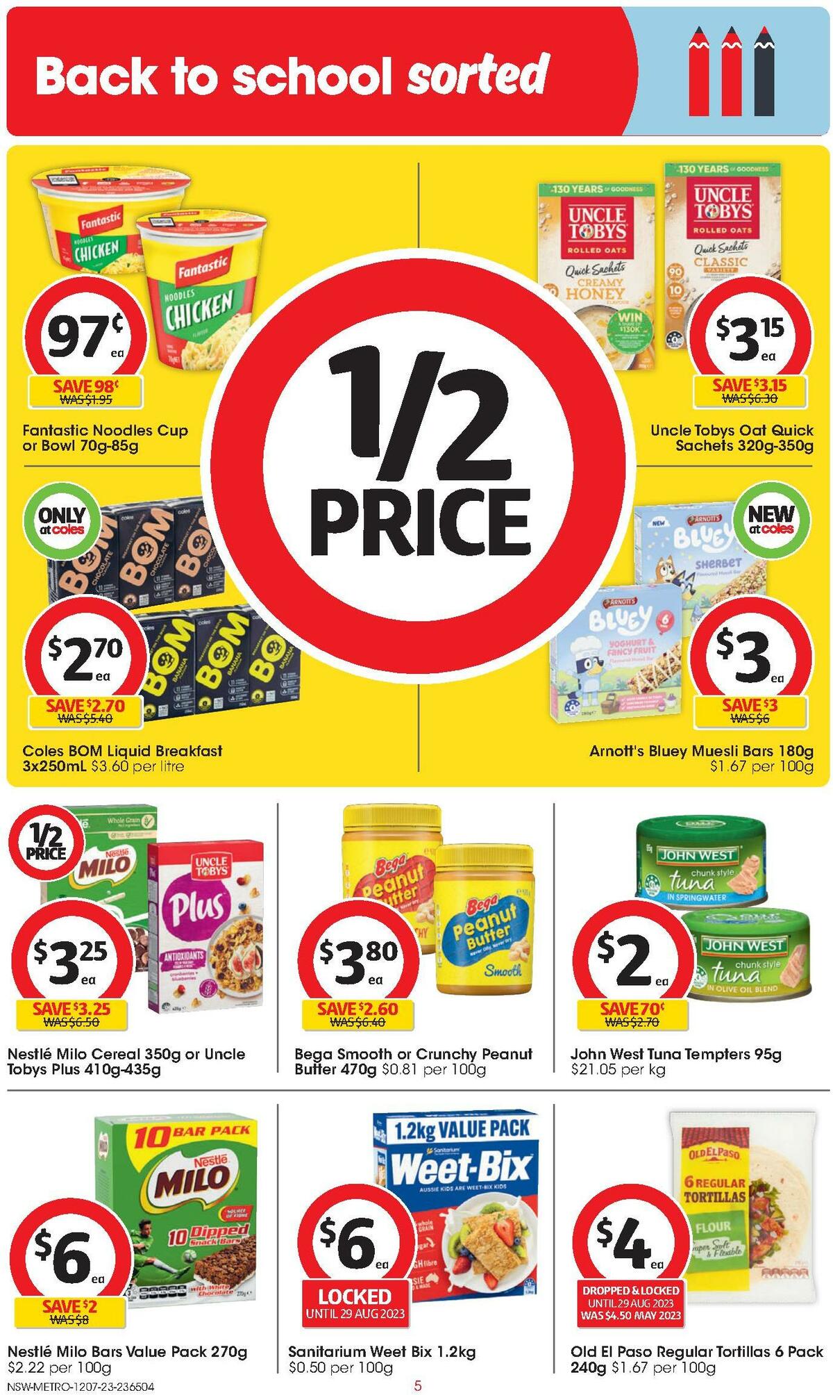 Coles Catalogues from 12 July