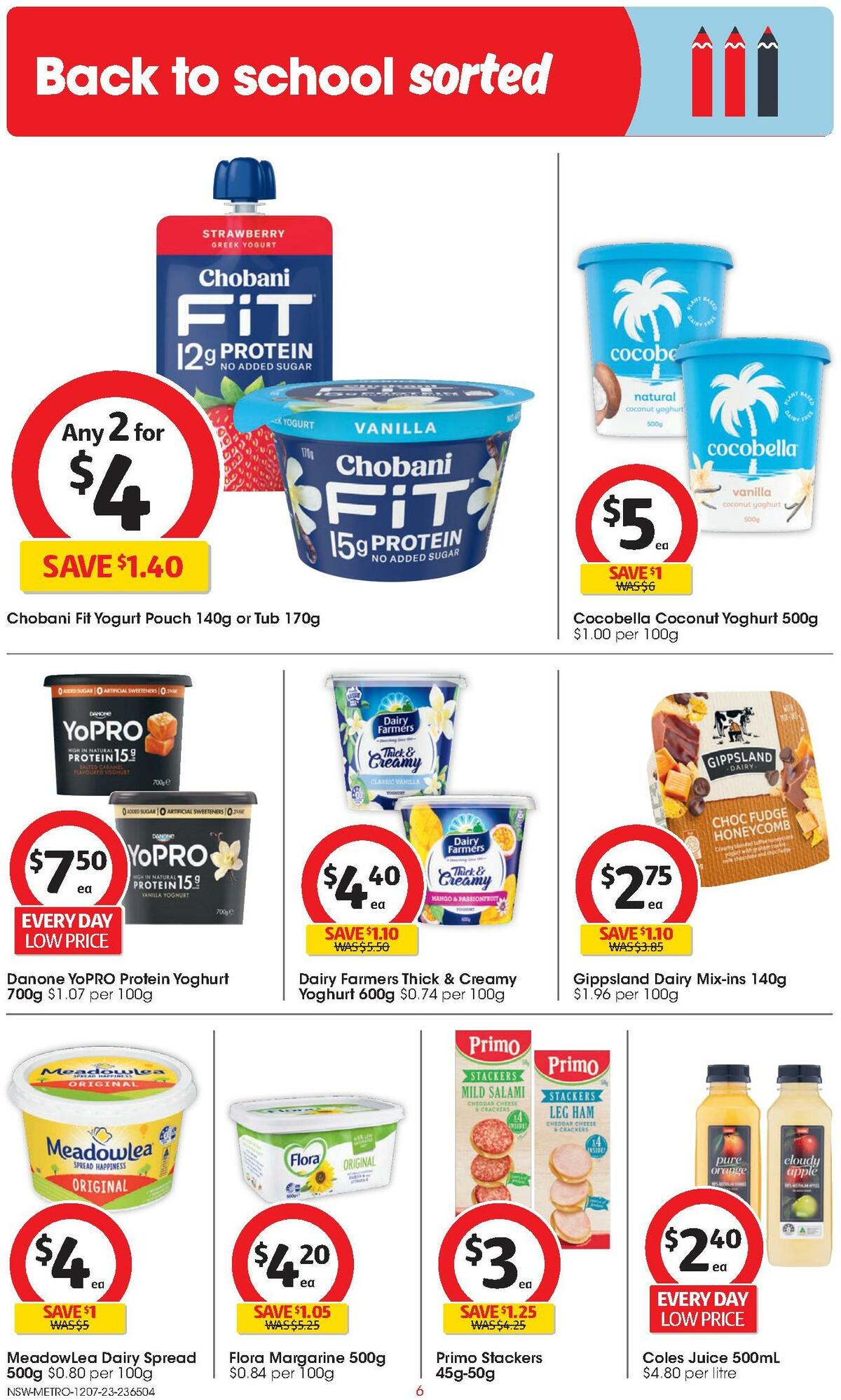 Coles Catalogues from 12 July