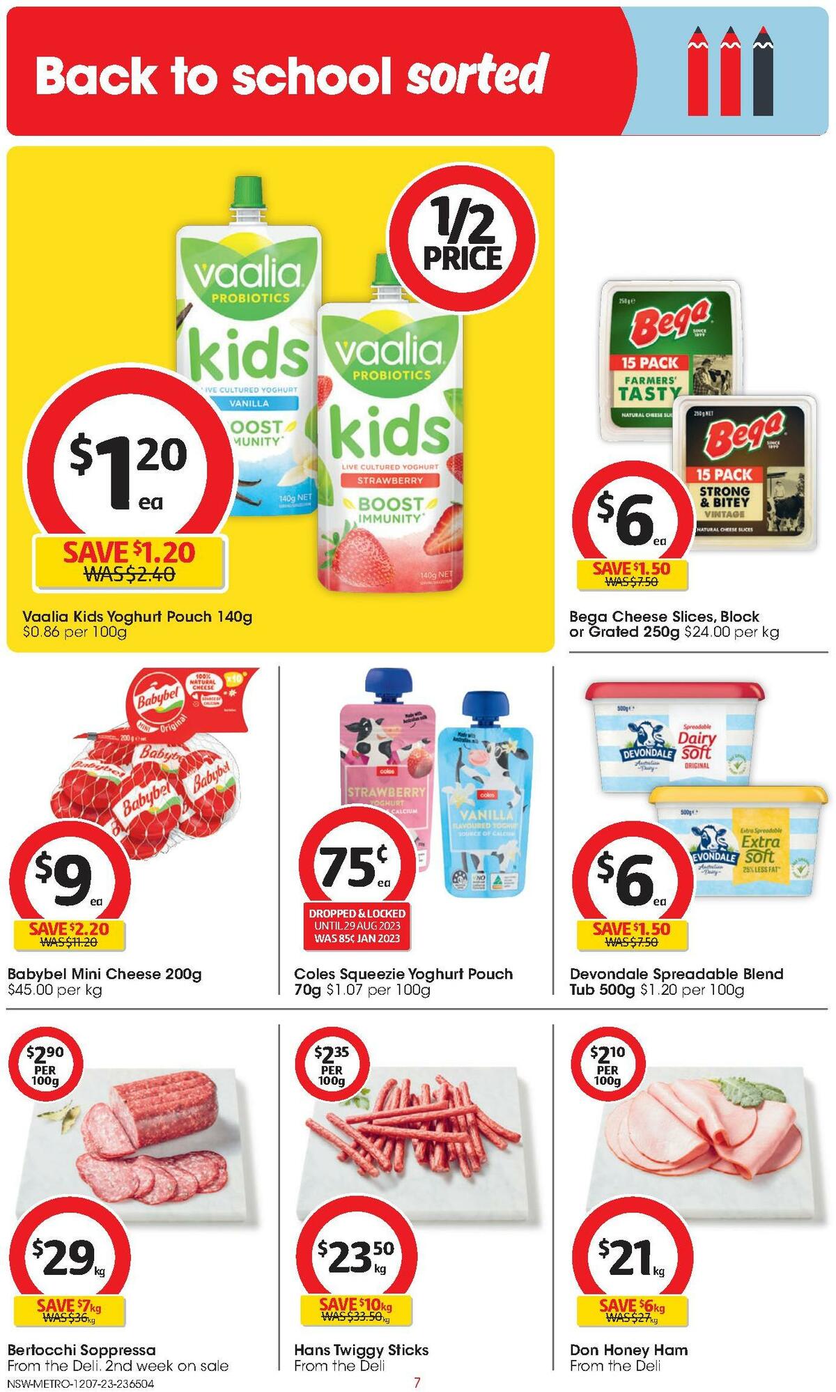 Coles Catalogues from 12 July