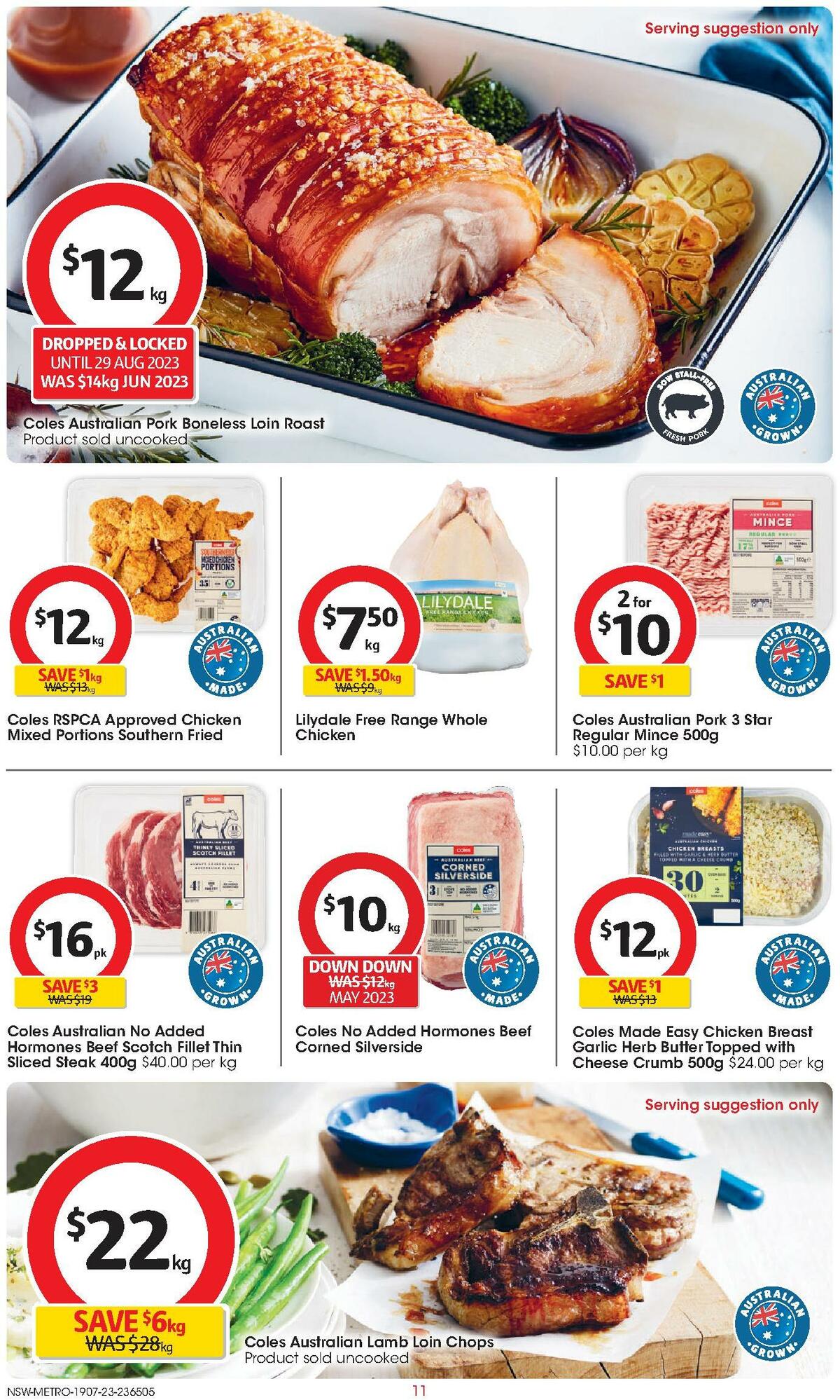 Coles Catalogues from 19 July