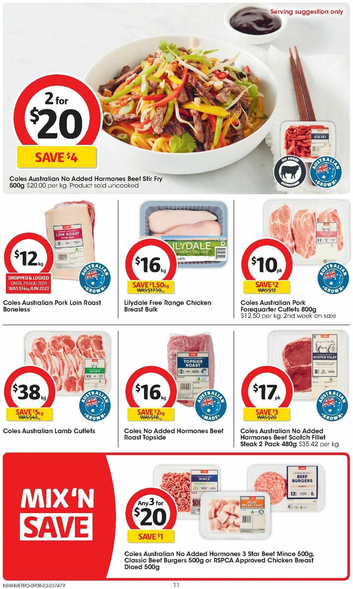 Coles Catalogues from 9 August