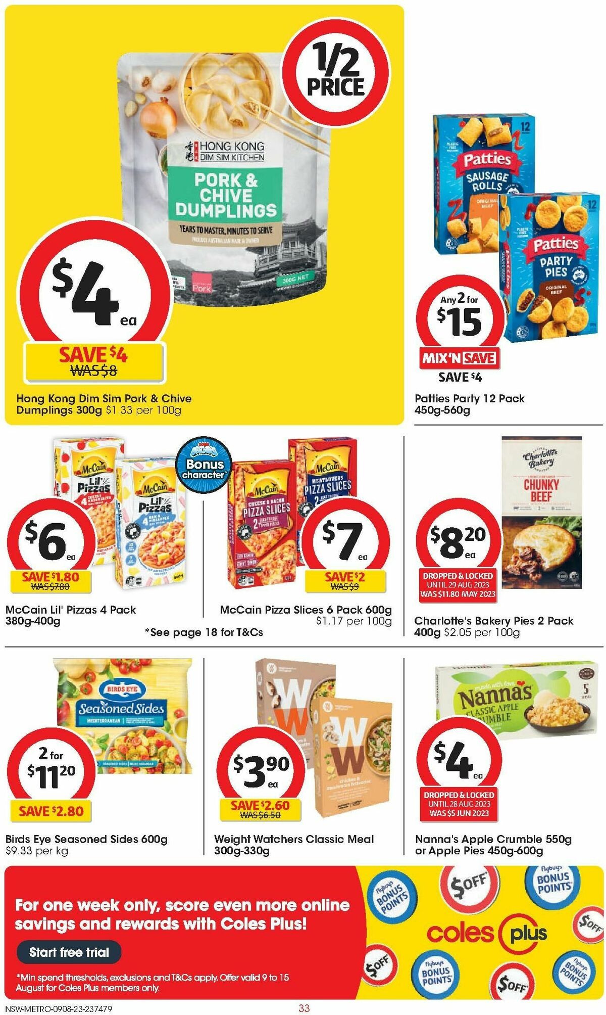 Coles Catalogues from 9 August