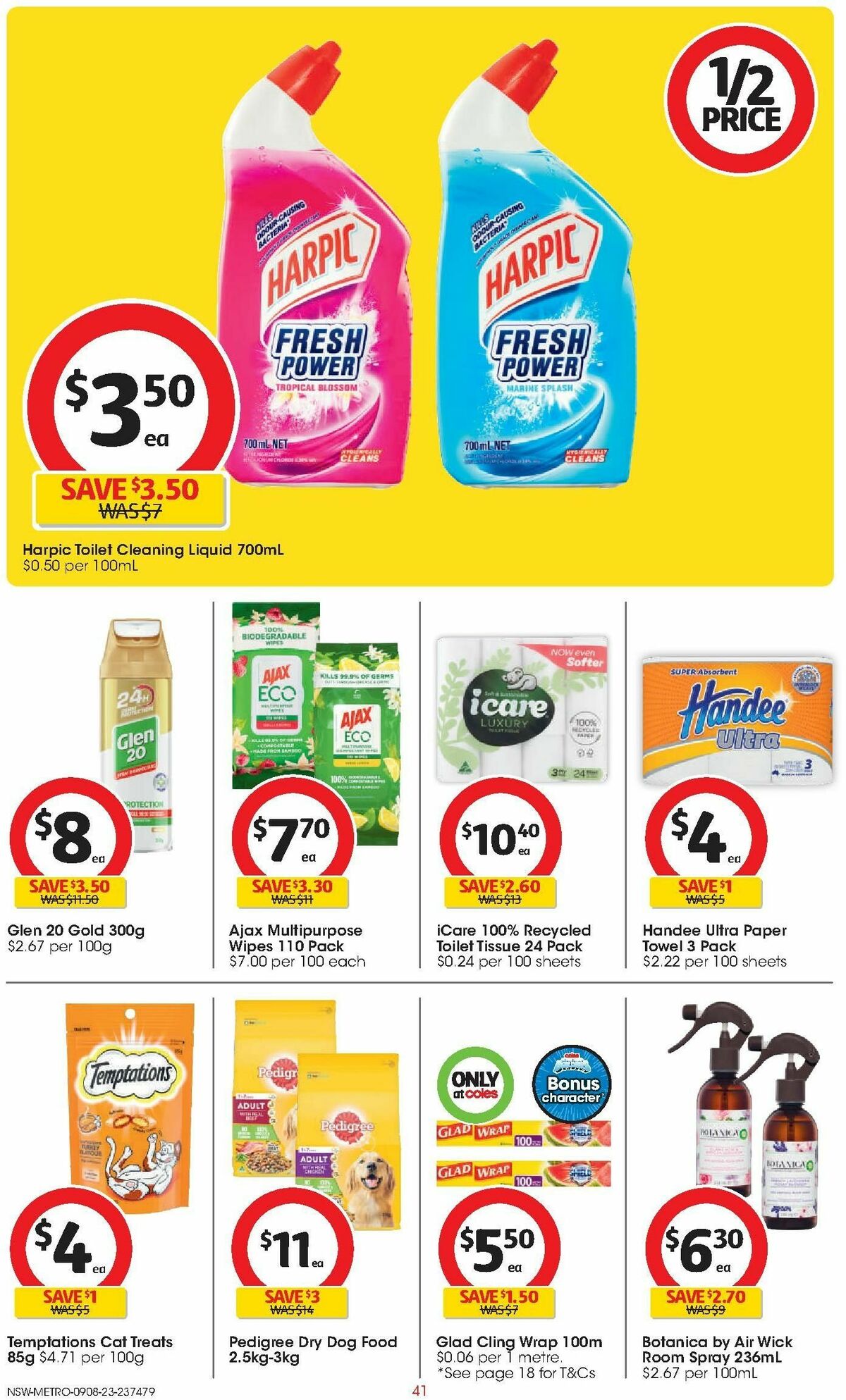 Coles Catalogues from 9 August