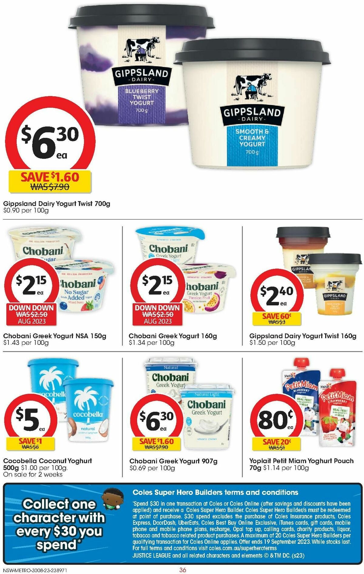 Coles Catalogues from 30 August