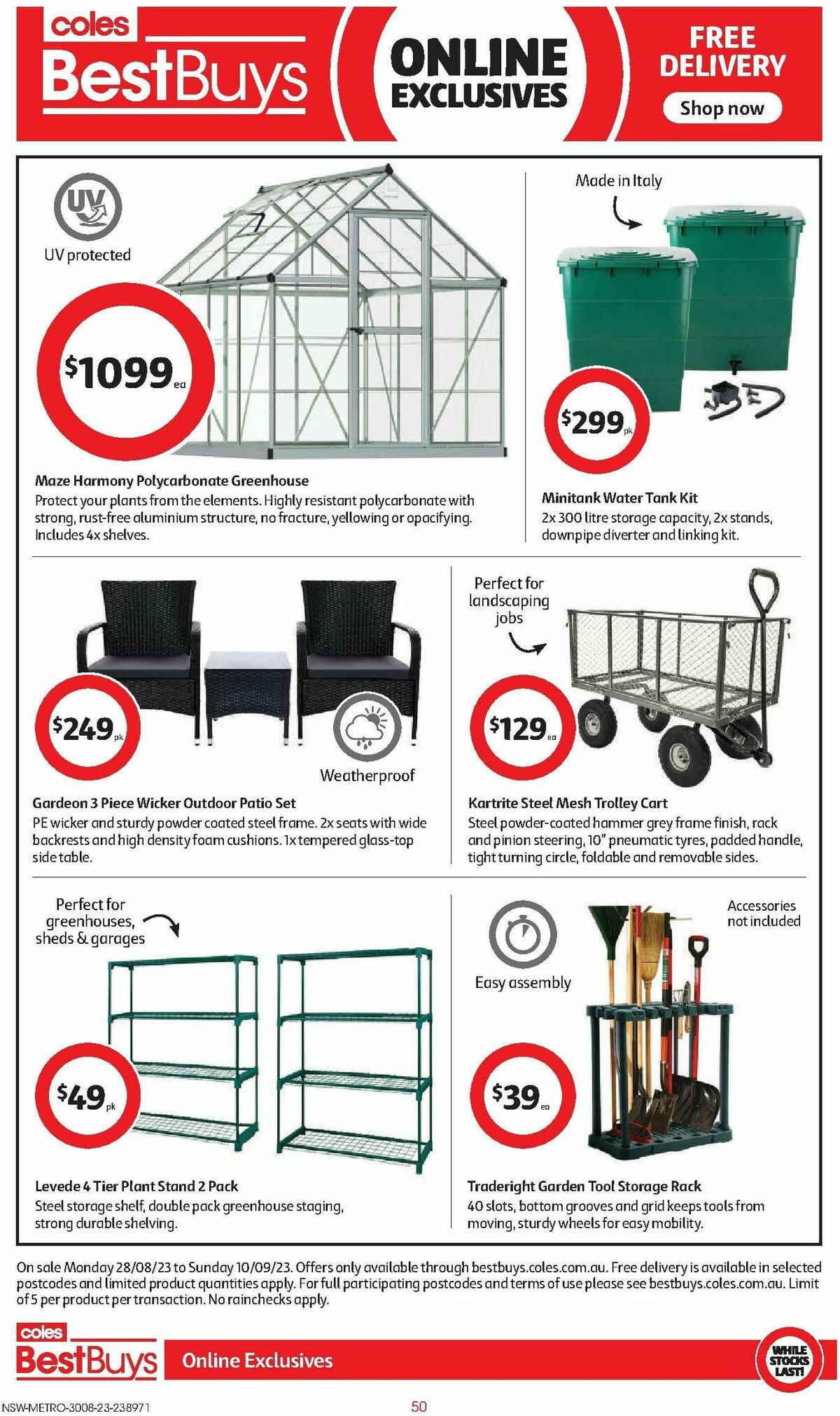 Coles Catalogues from 30 August