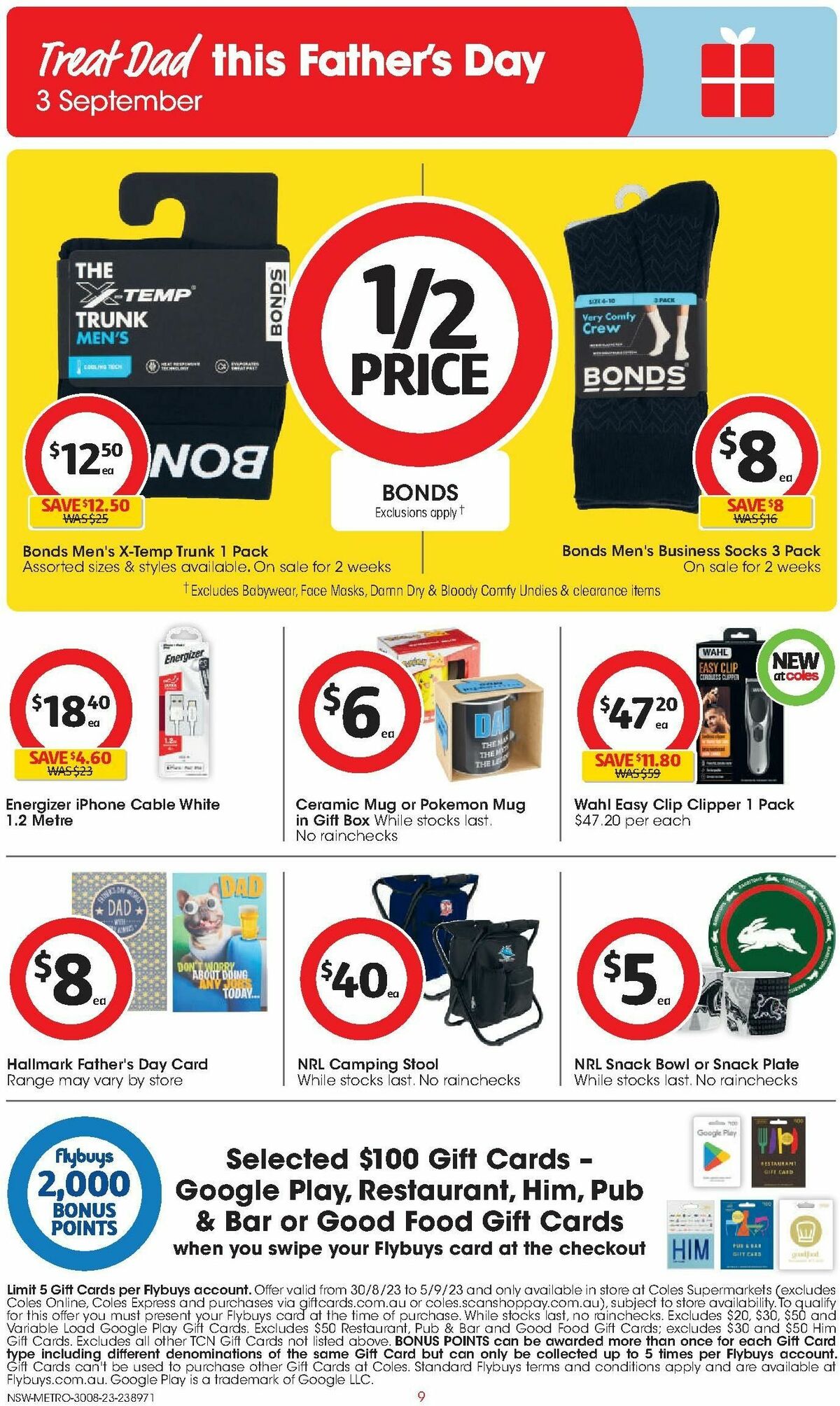 Coles Catalogues from 30 August