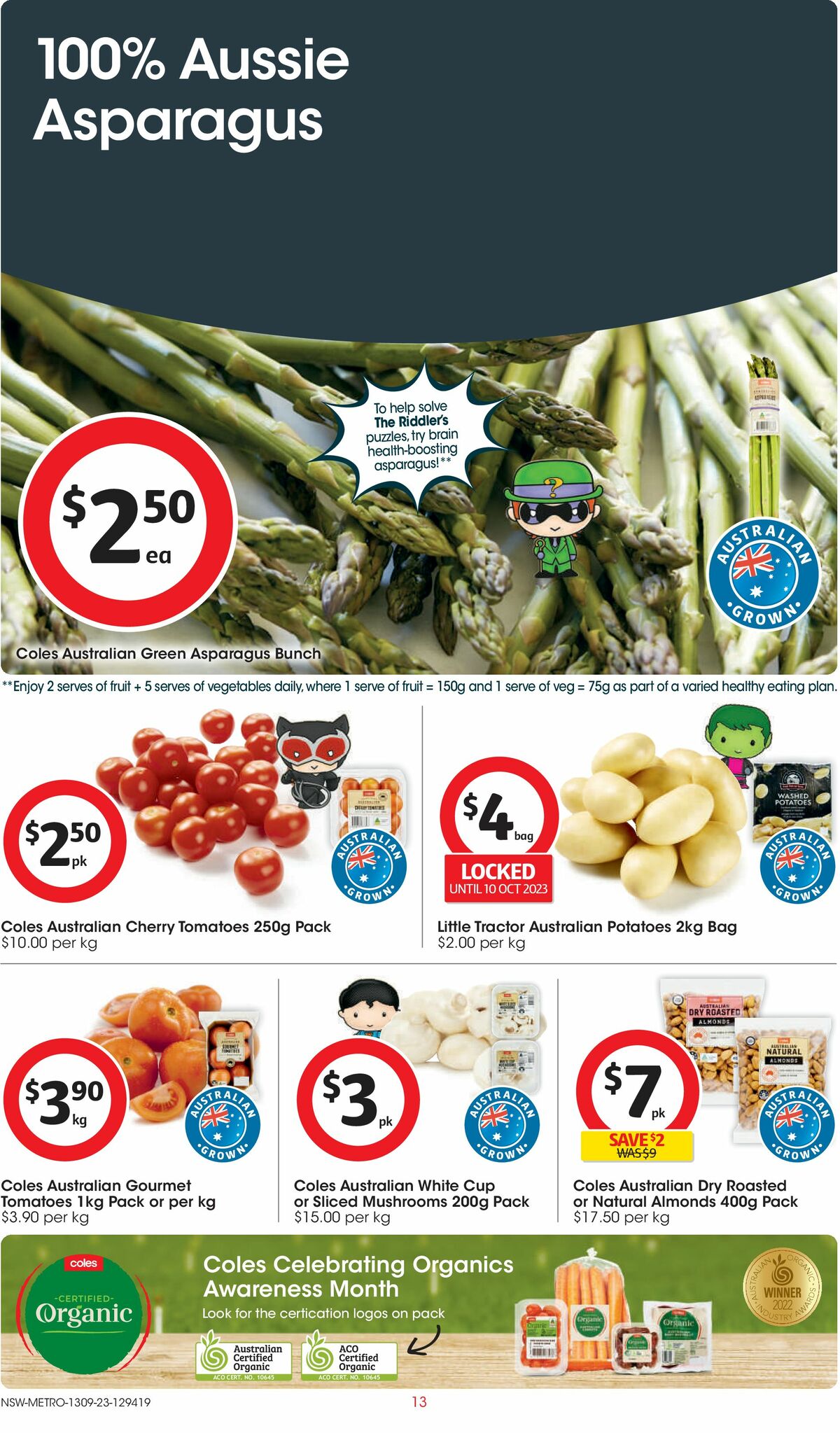 Coles Catalogues from 13 September