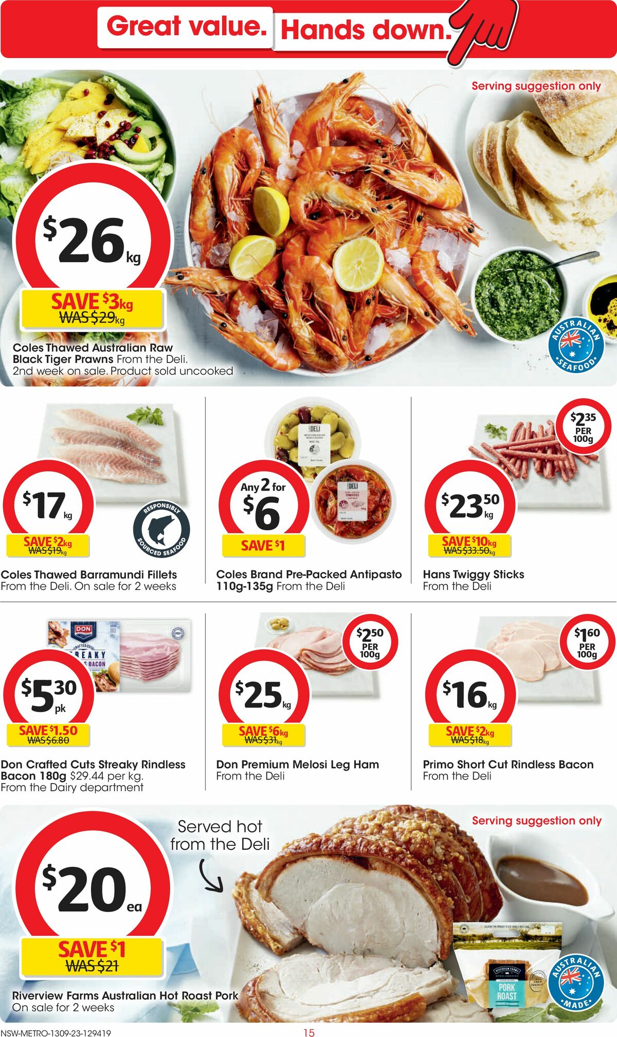 Coles Catalogues from 13 September