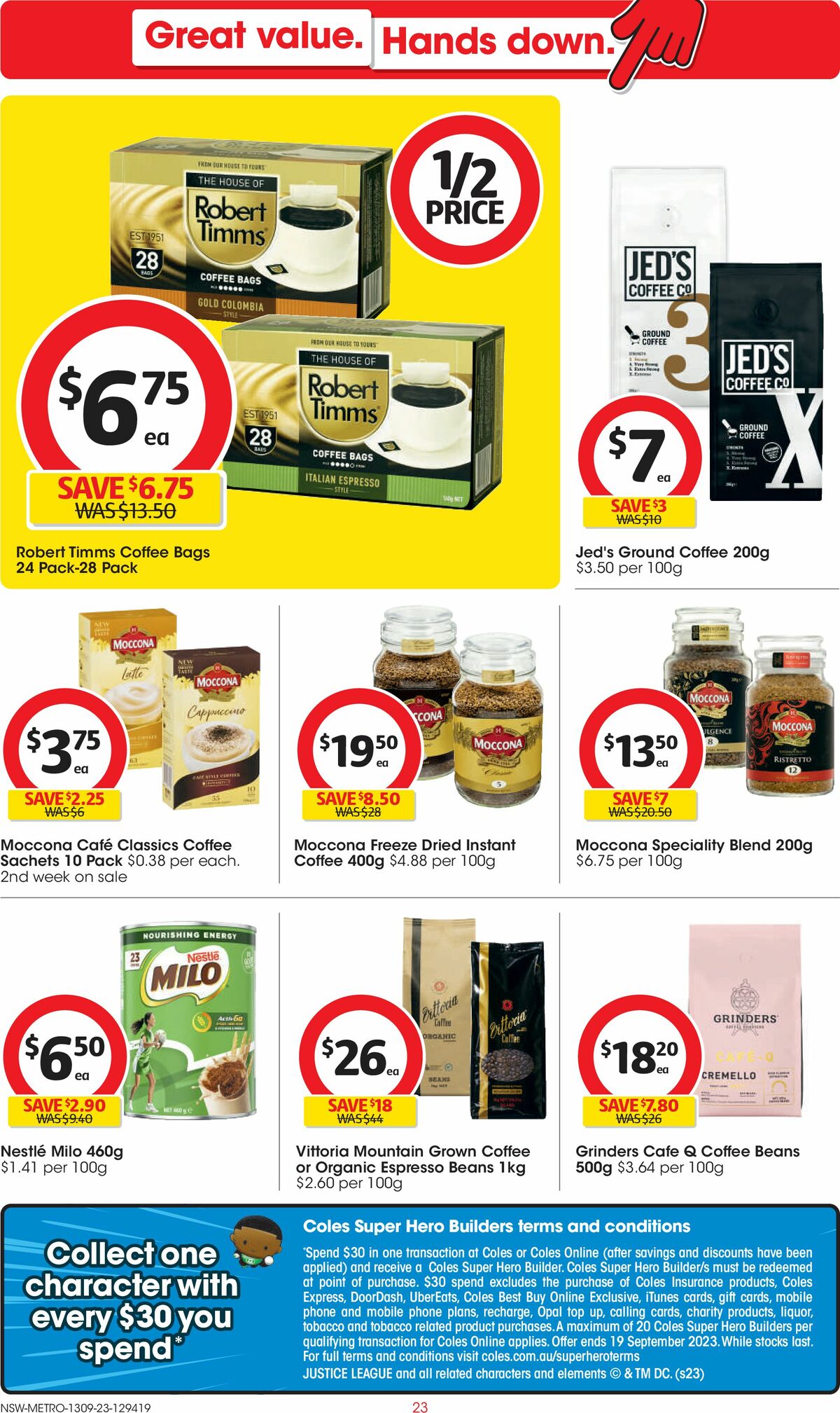 Coles Catalogues from 13 September