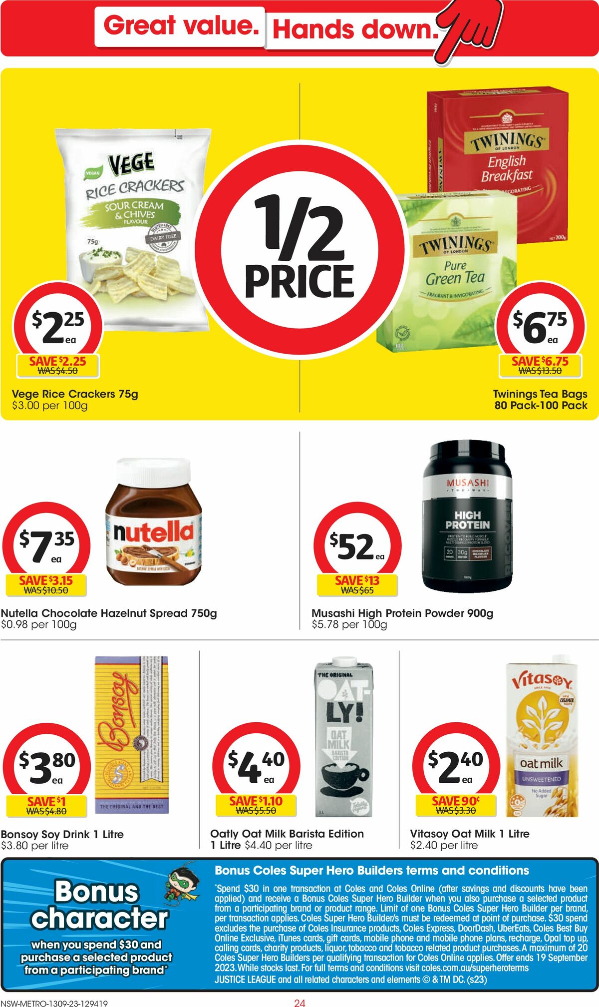 Coles Catalogues from 13 September