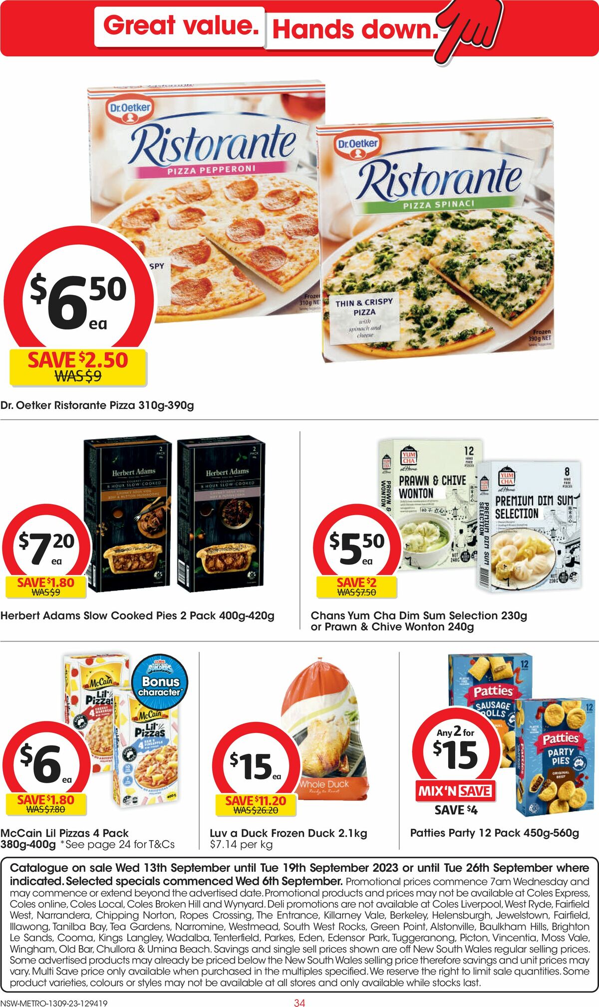 Coles Catalogues from 13 September