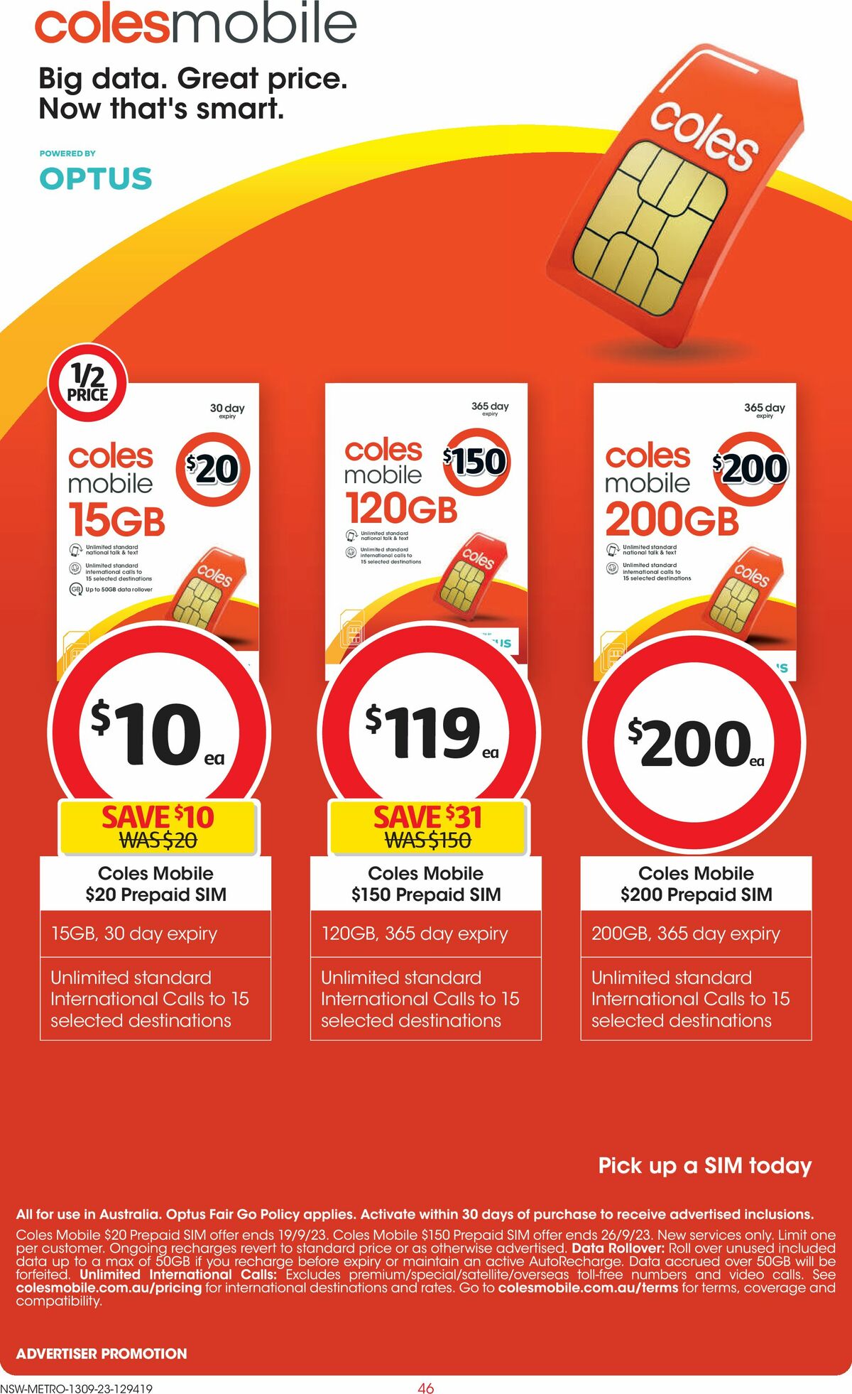 Coles Catalogues from 13 September