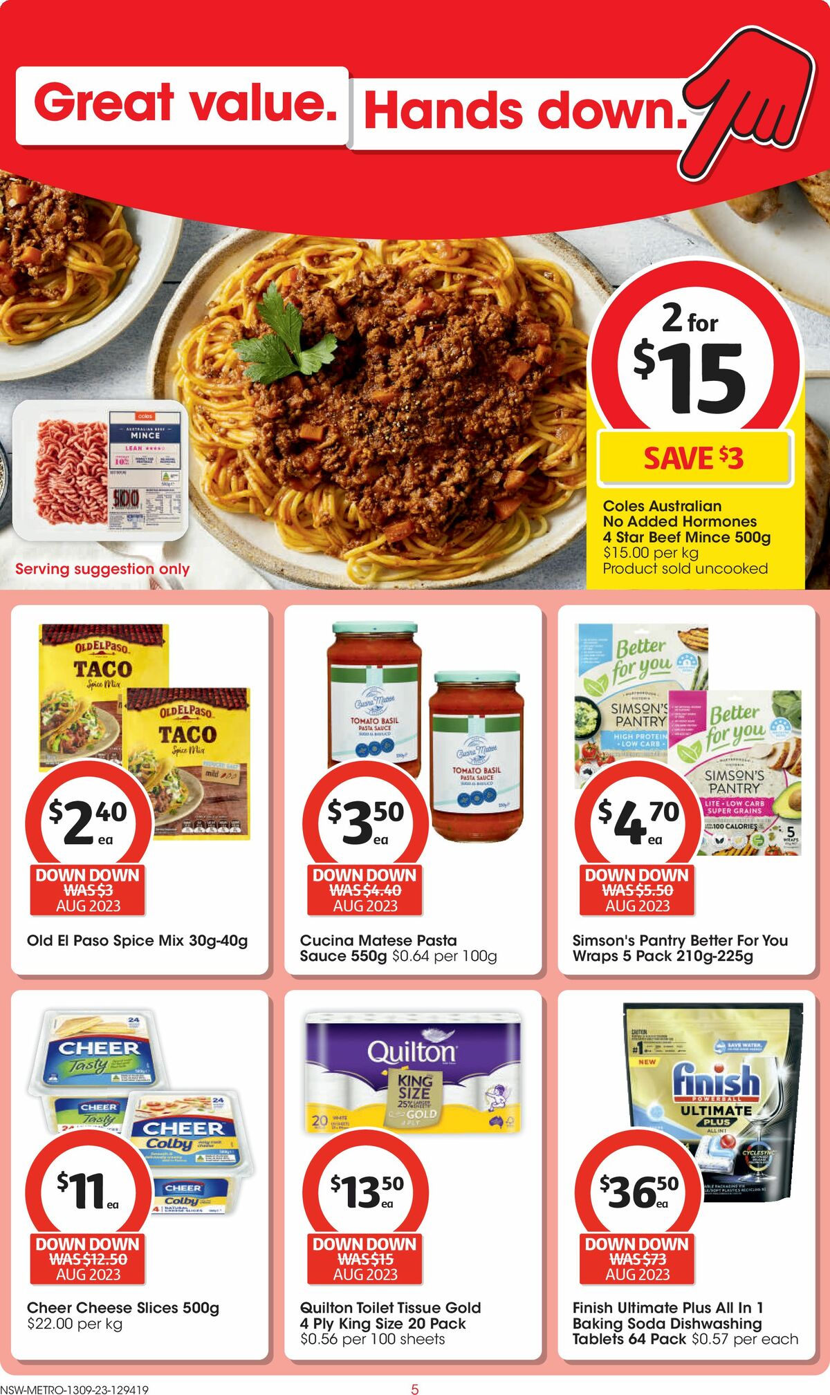 Coles Catalogues from 13 September