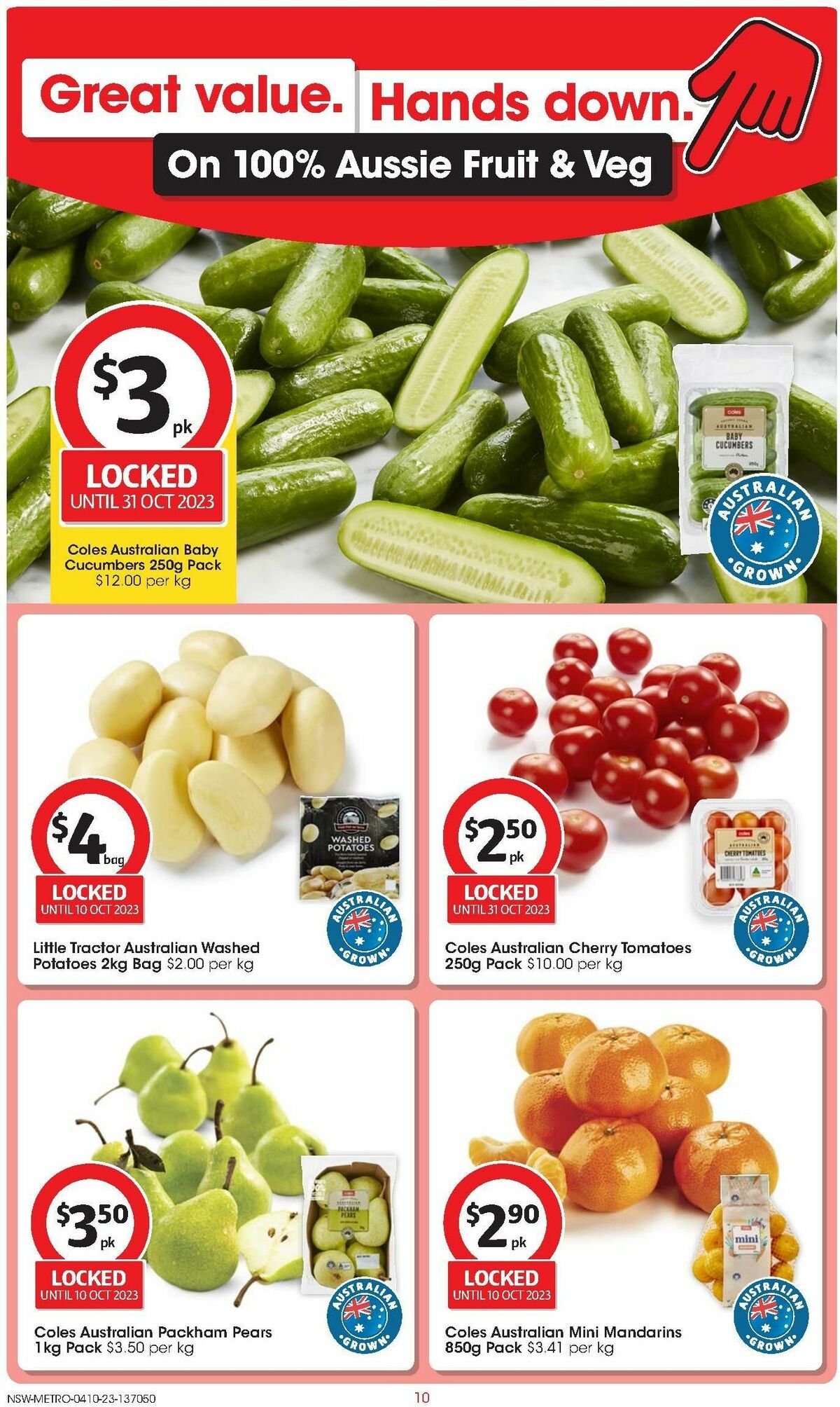 Coles Catalogues from 4 October