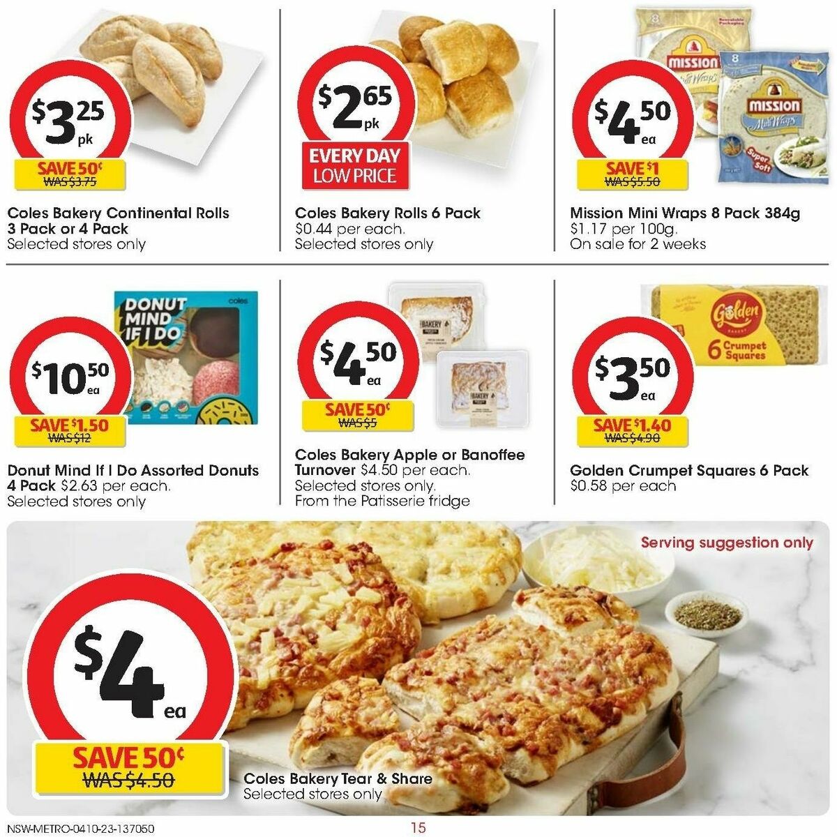 Coles Catalogues from 4 October